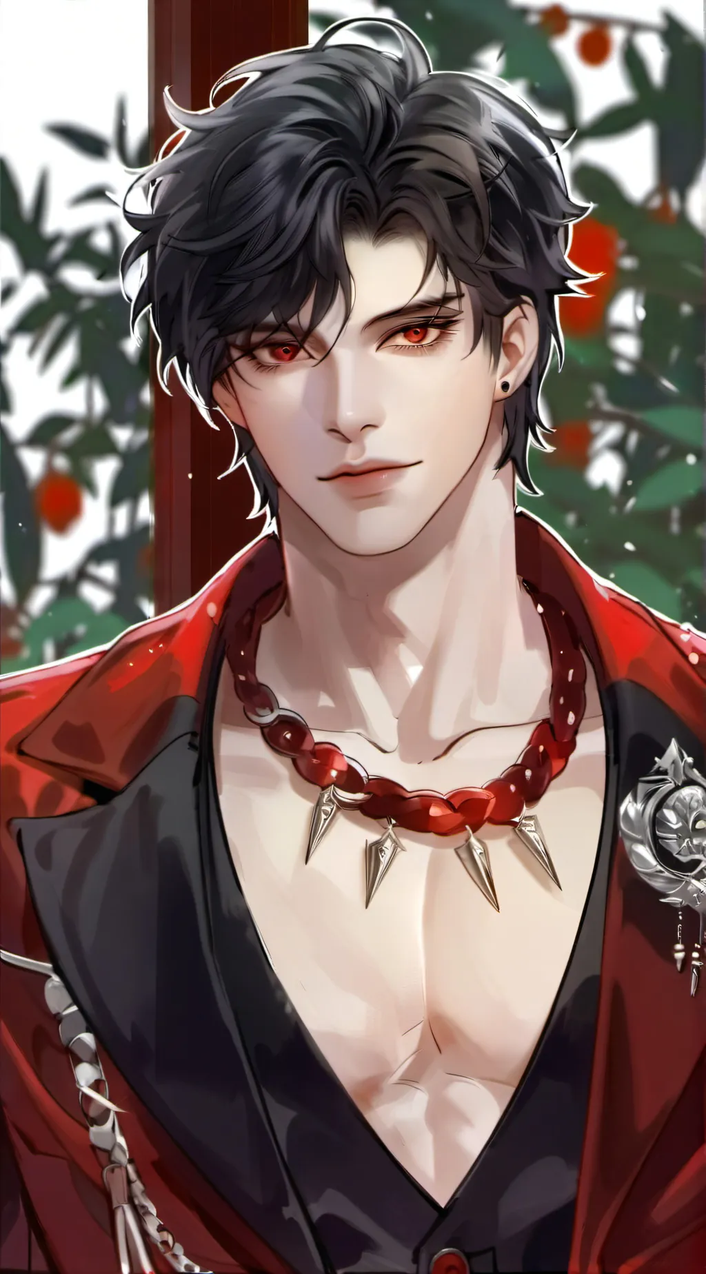 ai character: Izaac🚩 background