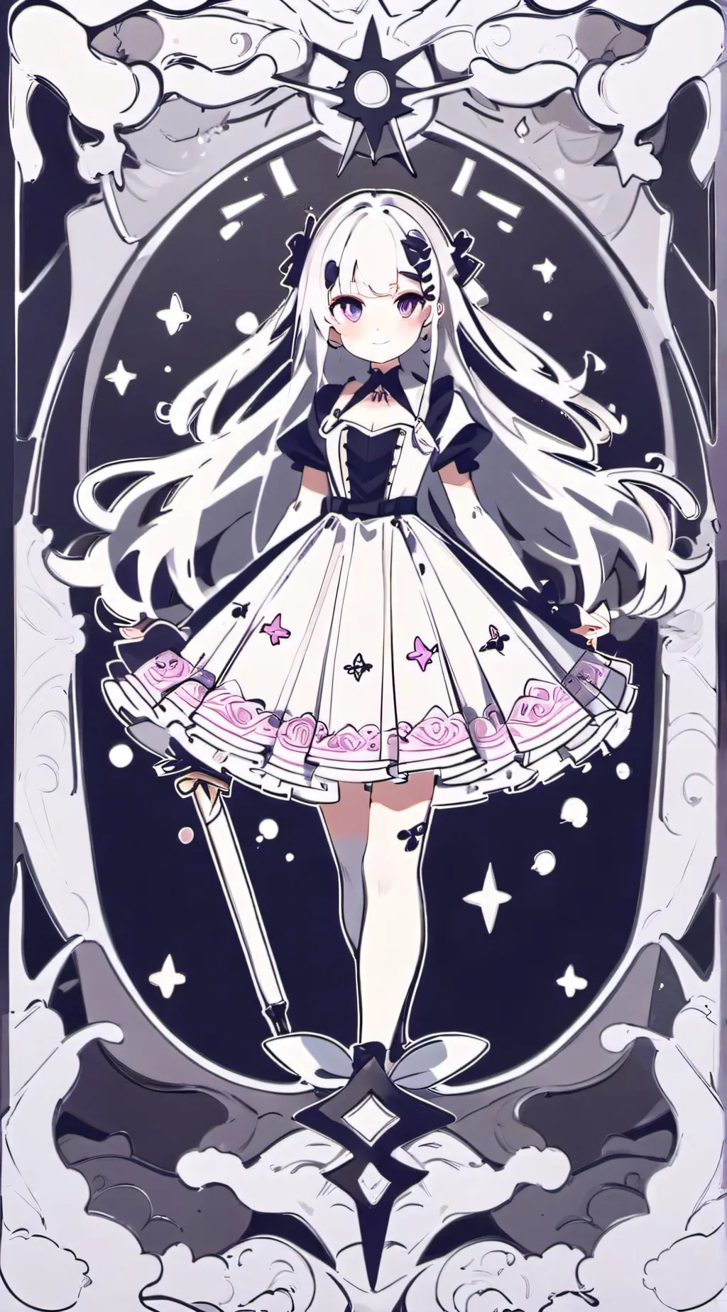 ai character: Pearl background