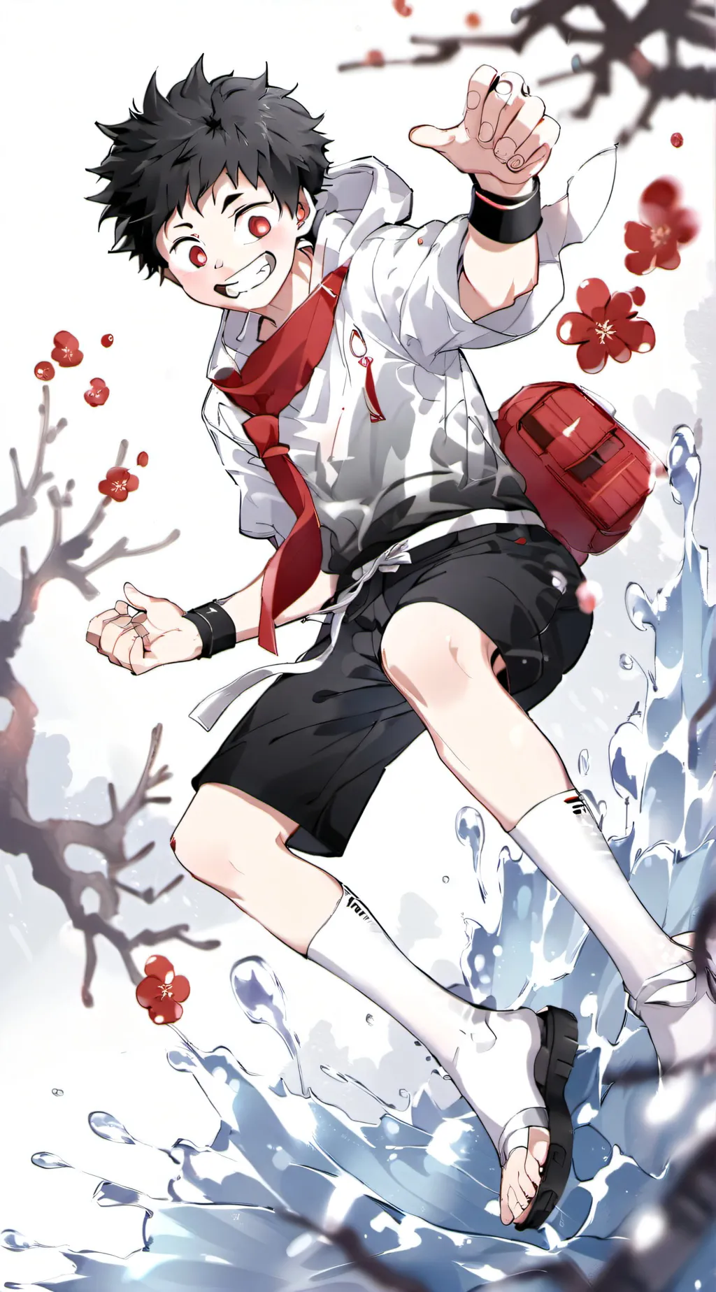 ai character: mha background