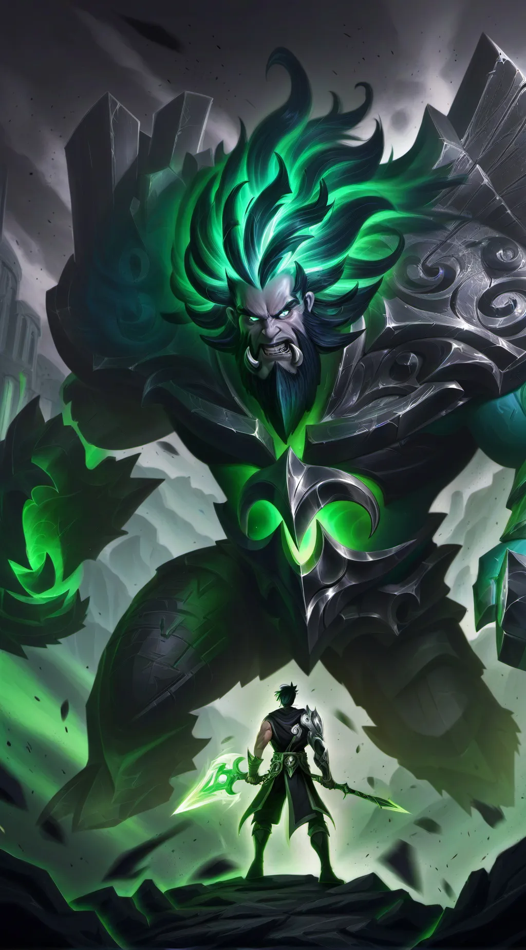 ai character: Focester  background