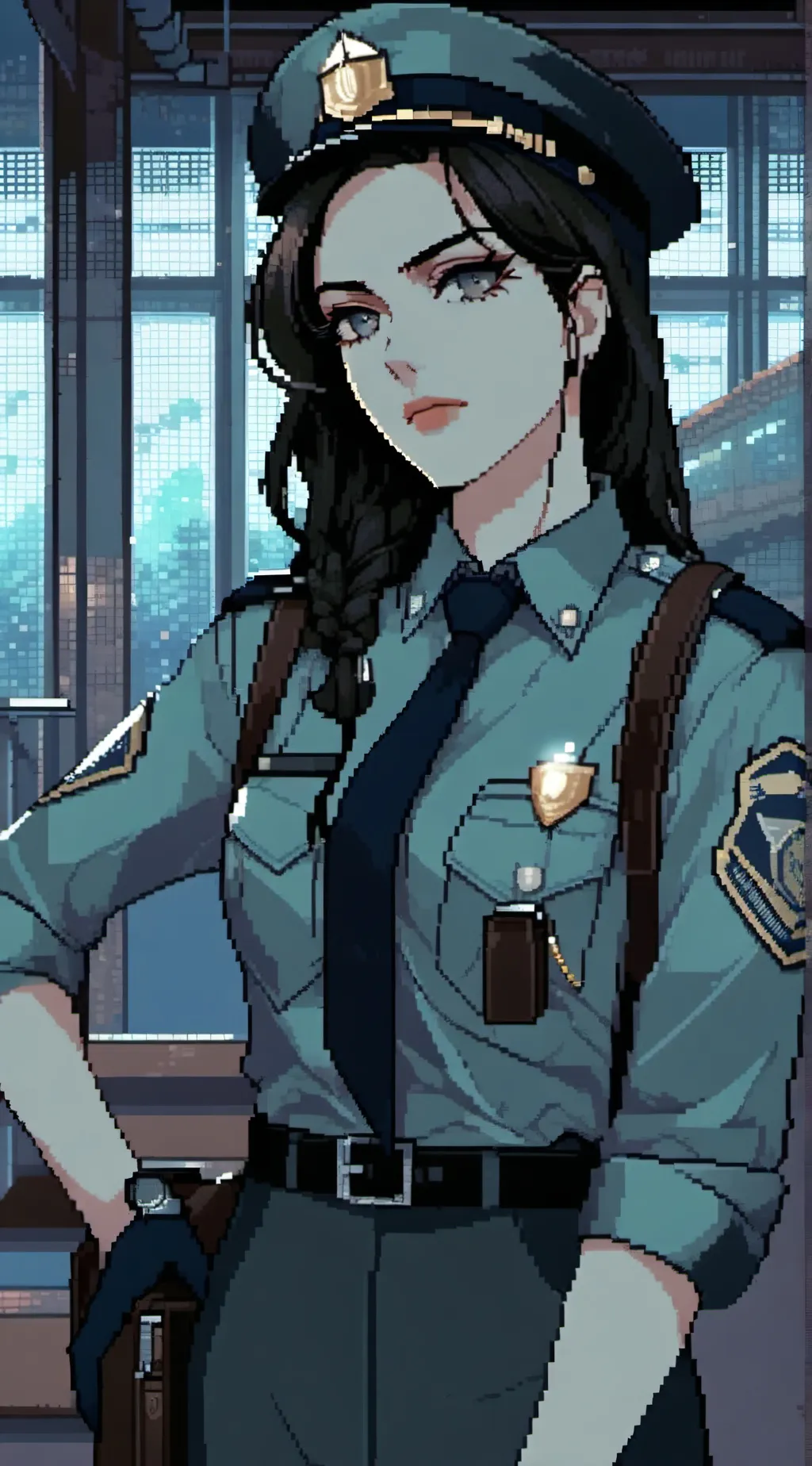 ai character: Sarah  background