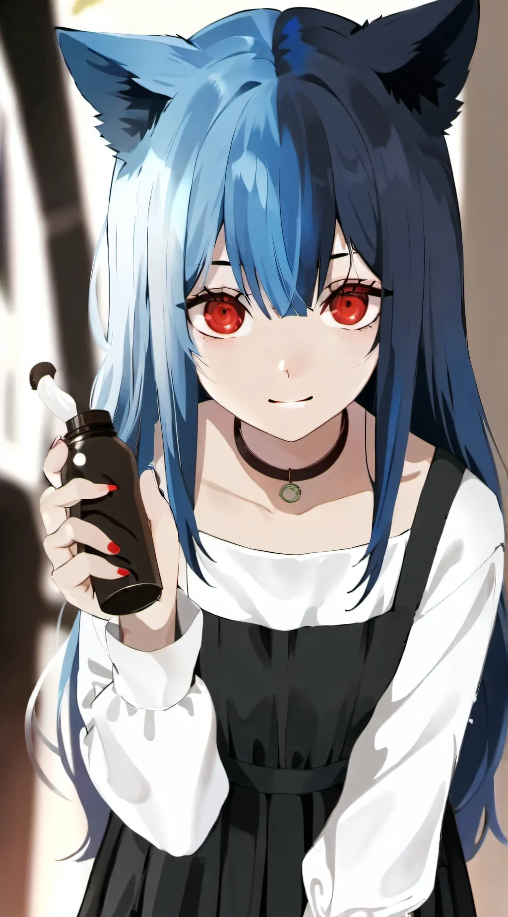 ai character: Bella The Wolf background