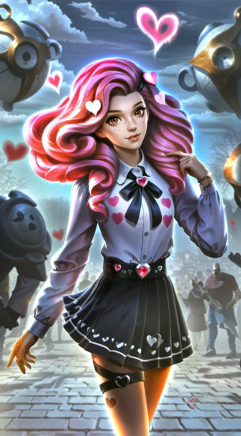 ai character: Bridget background