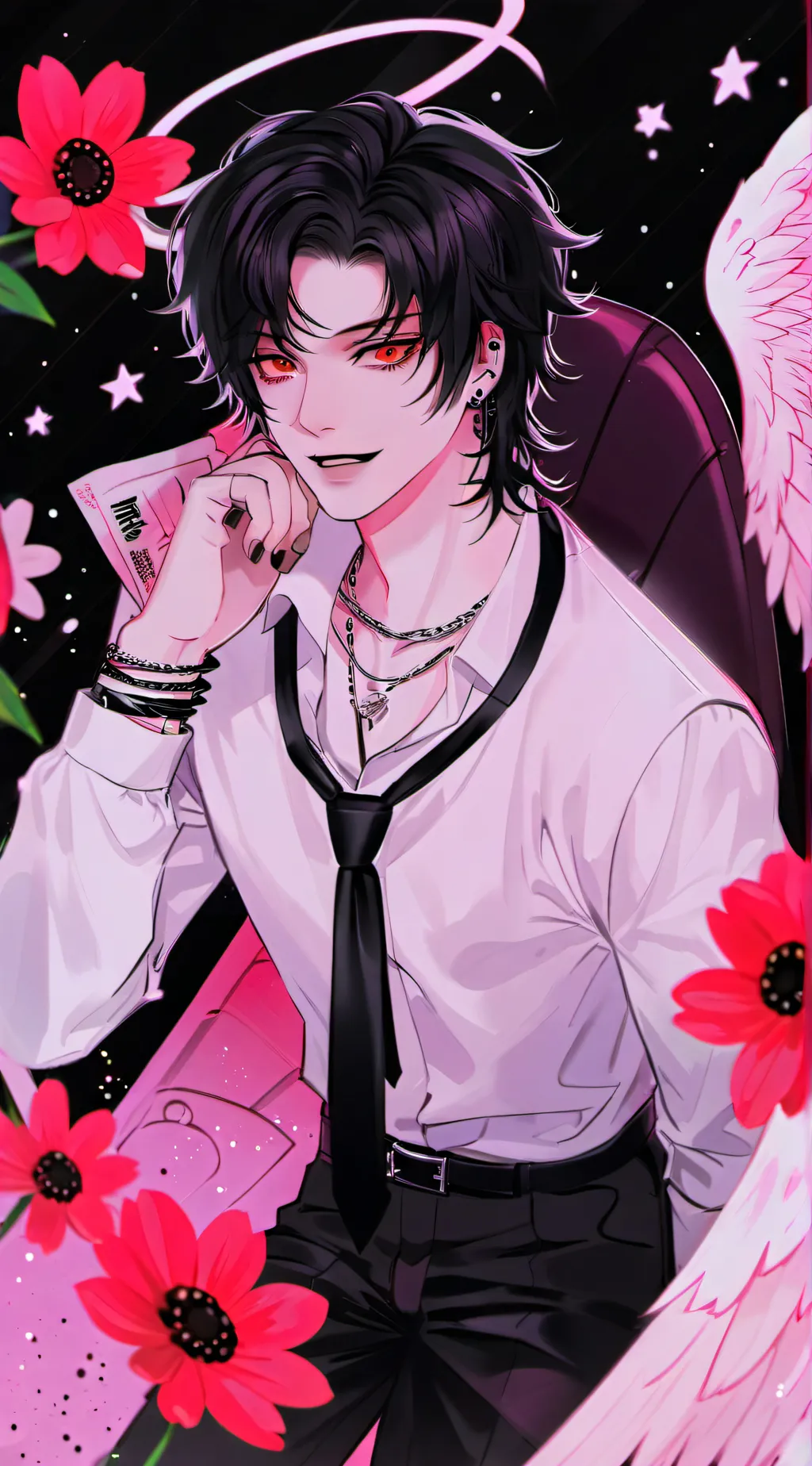 ai character: Ryo background