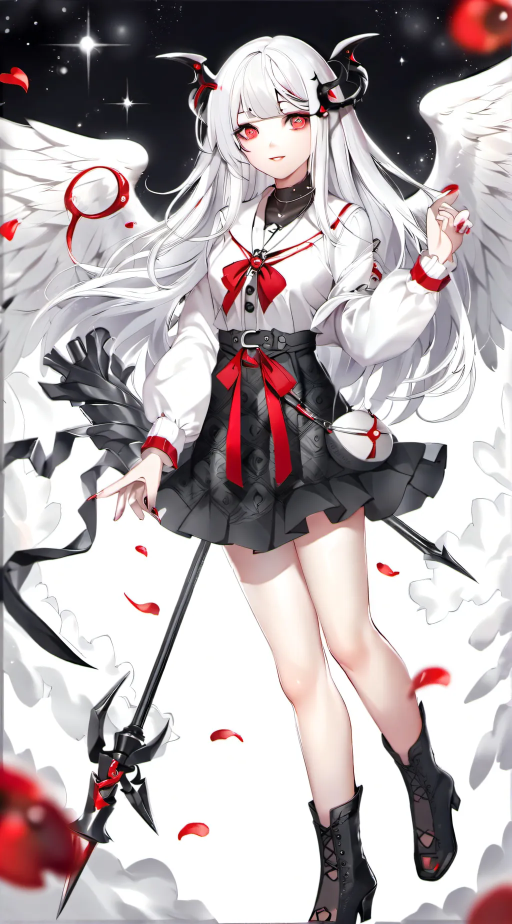 ai character: luna  background