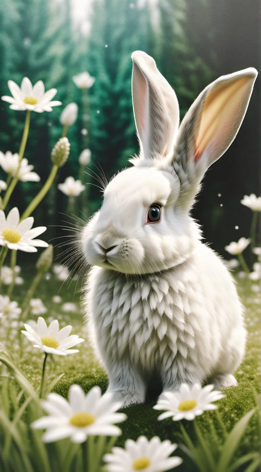 ai character: bun bun background