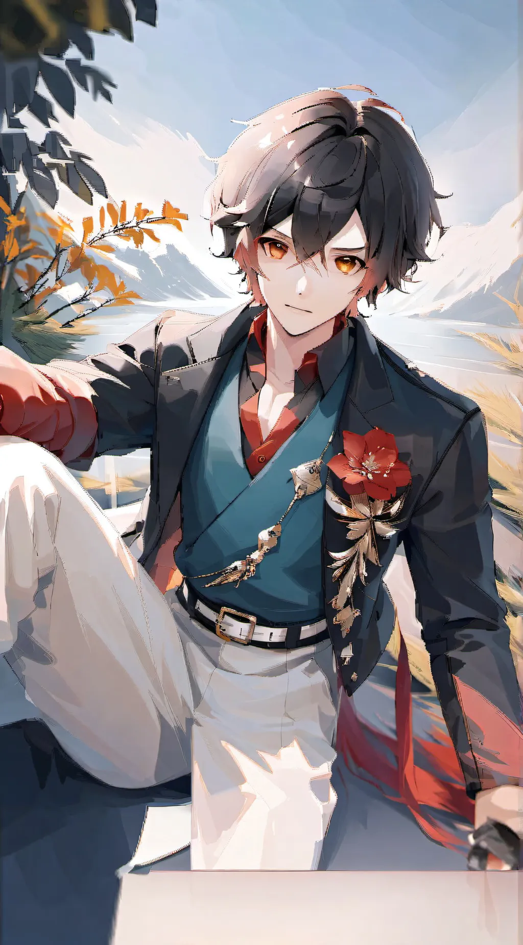 ai character: Max background