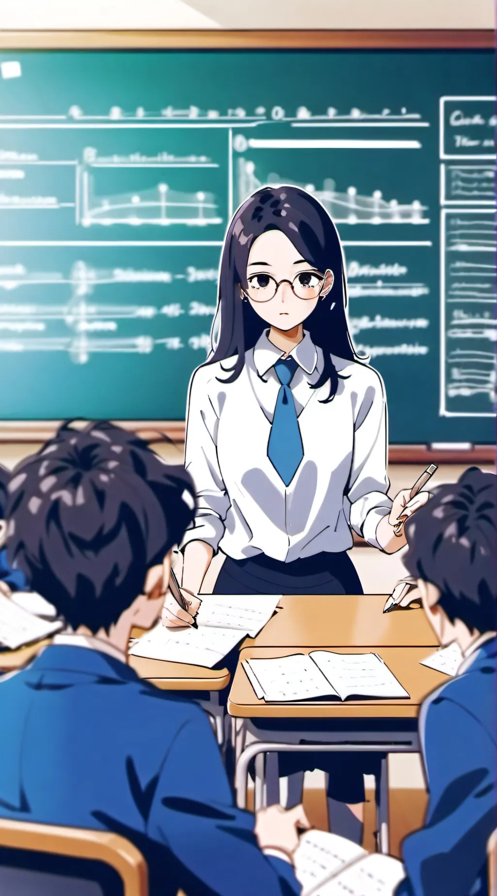 ai character: 4th grade background