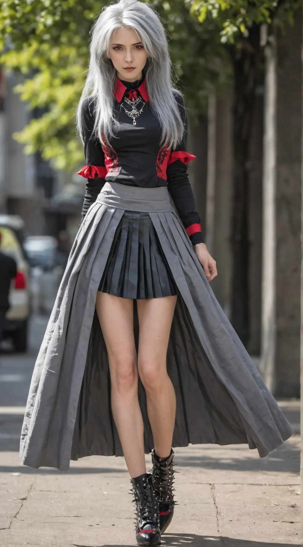 ai character: Carmilla Carmine background