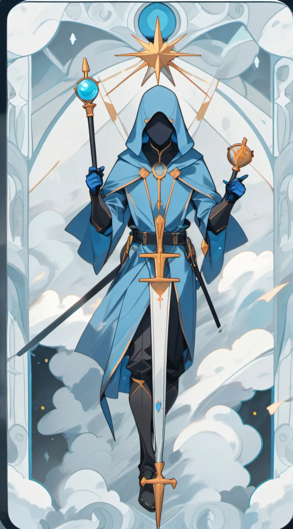 ai character: Stealth and king background