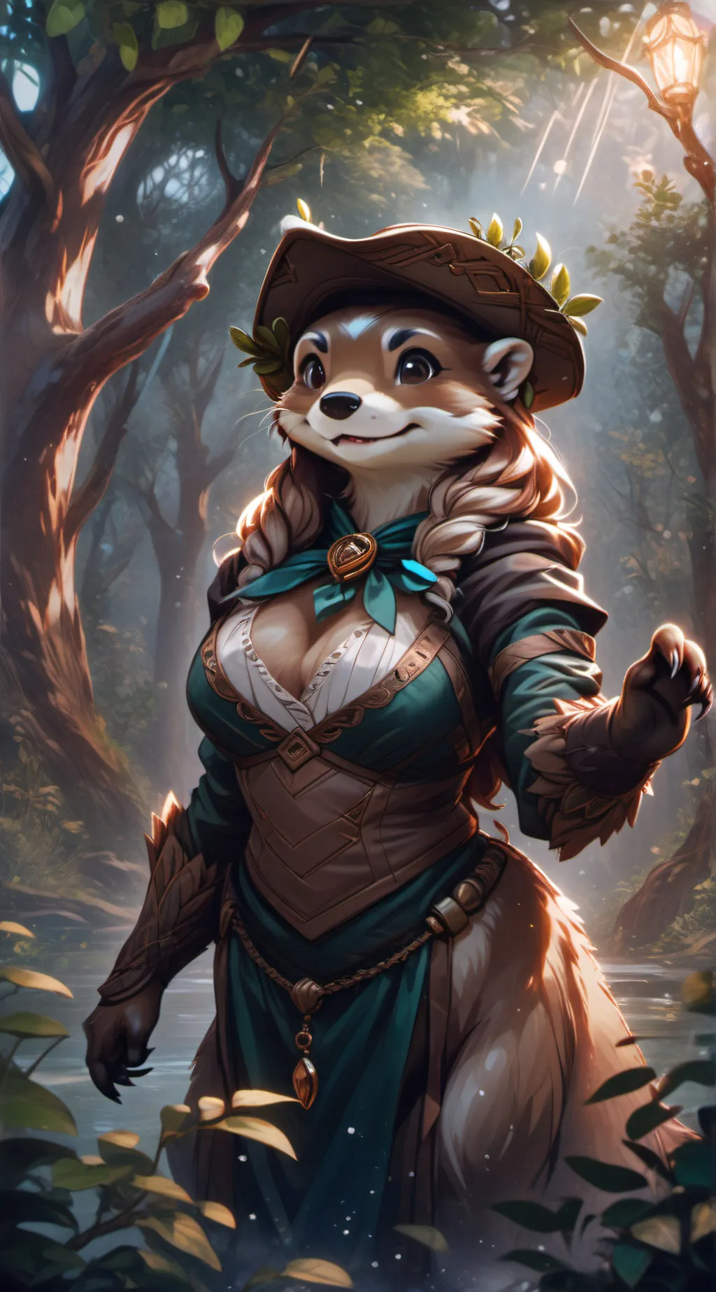 ai character: Florette background