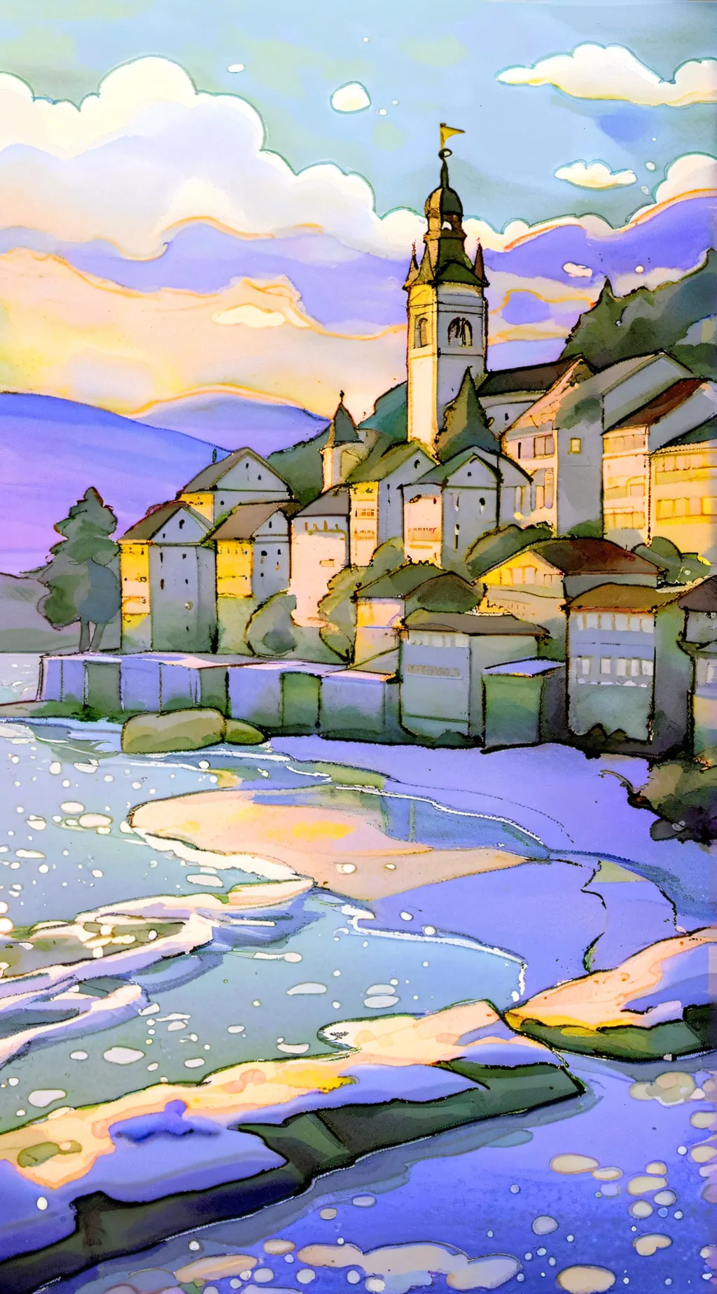 ai character: Your School  background