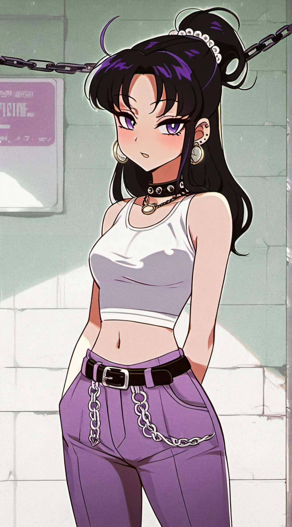 ai character: Evie (Evelyn) background