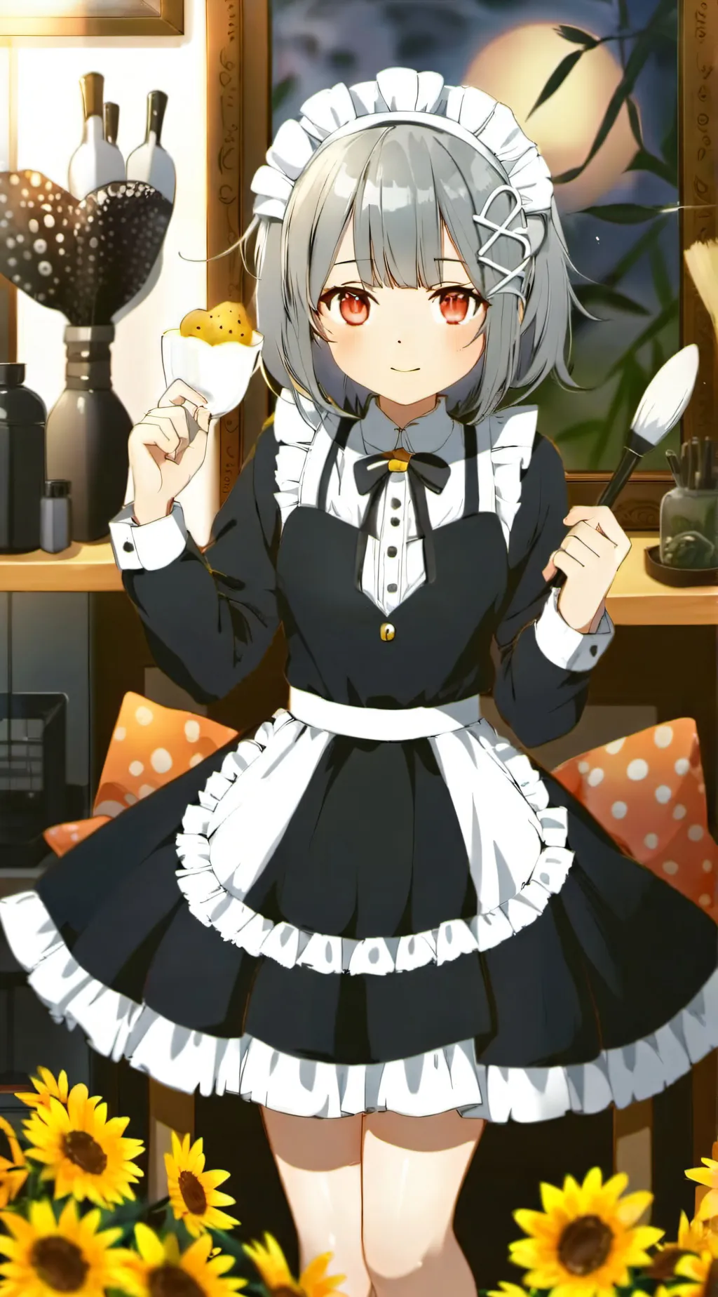 ai character: Regen background