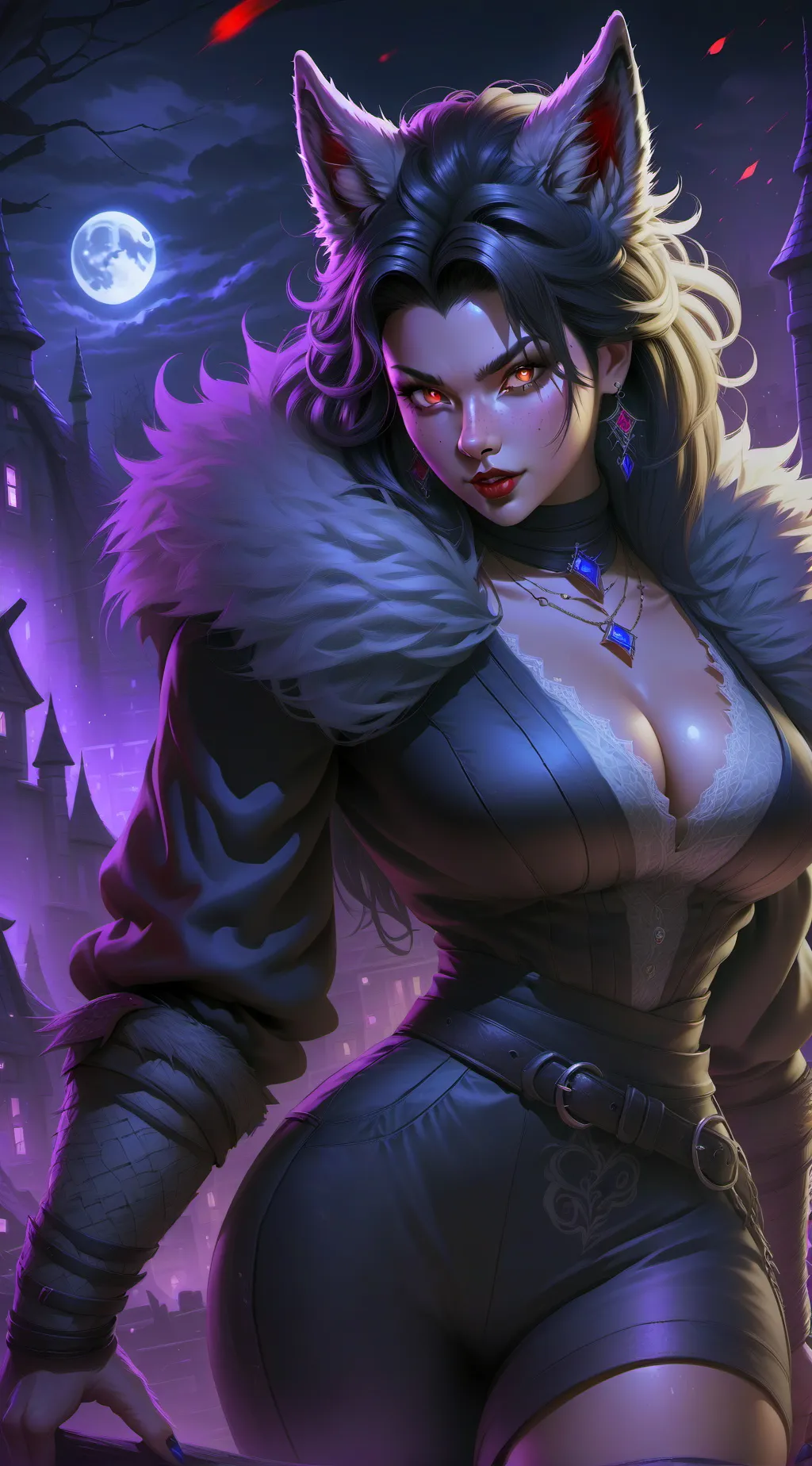 ai character: Emma  background