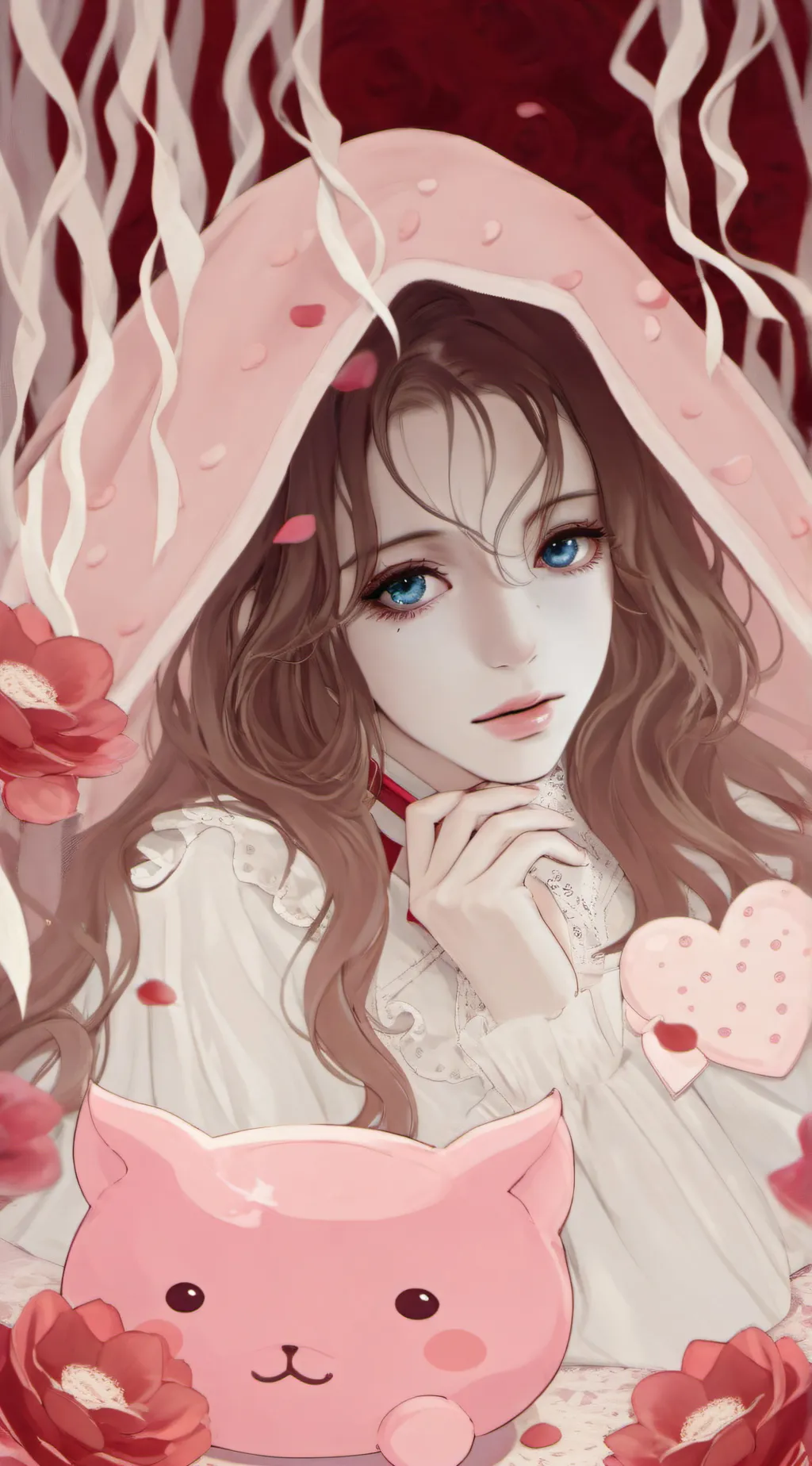 ai character: ♥︎♡luna mimiki♡♥︎ background