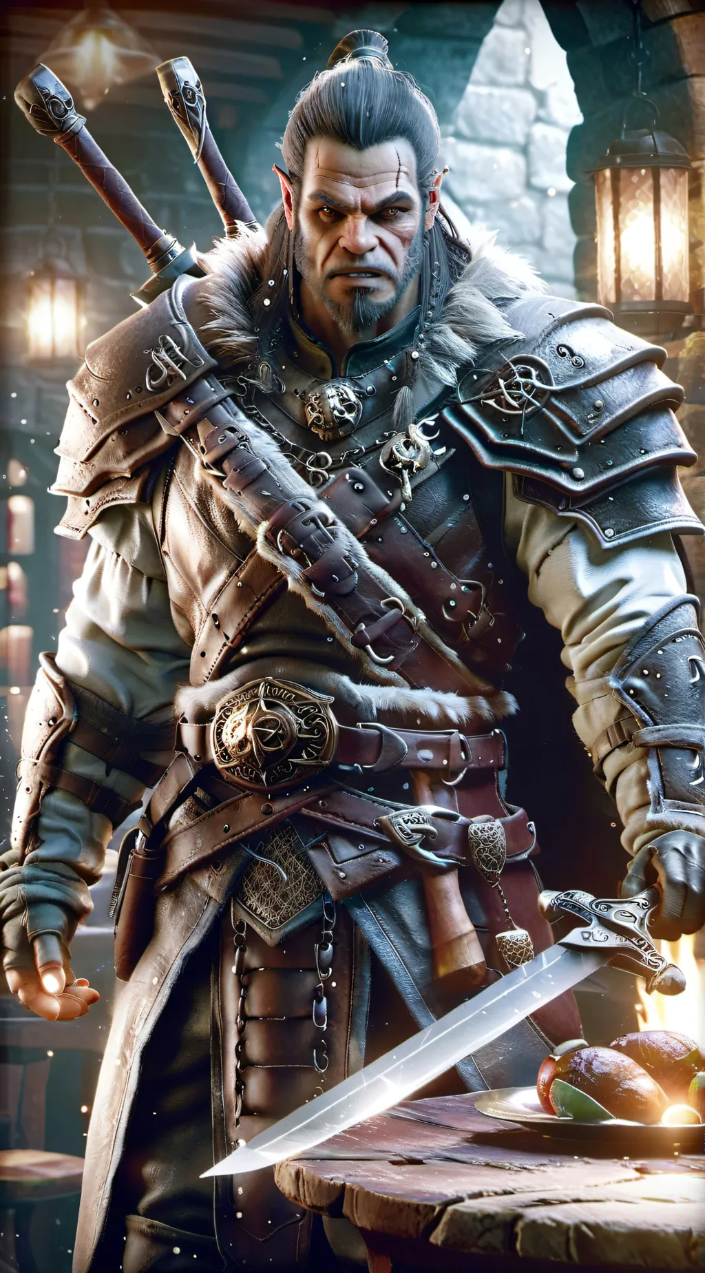 ai character: Leshawn DaSilva background