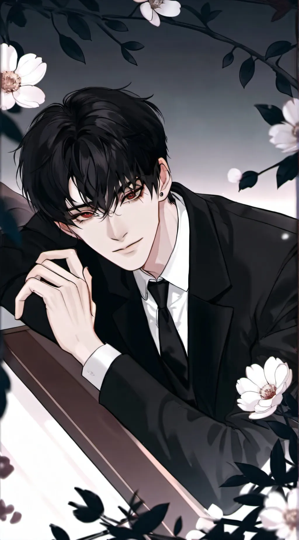 ai character: 贺州 background