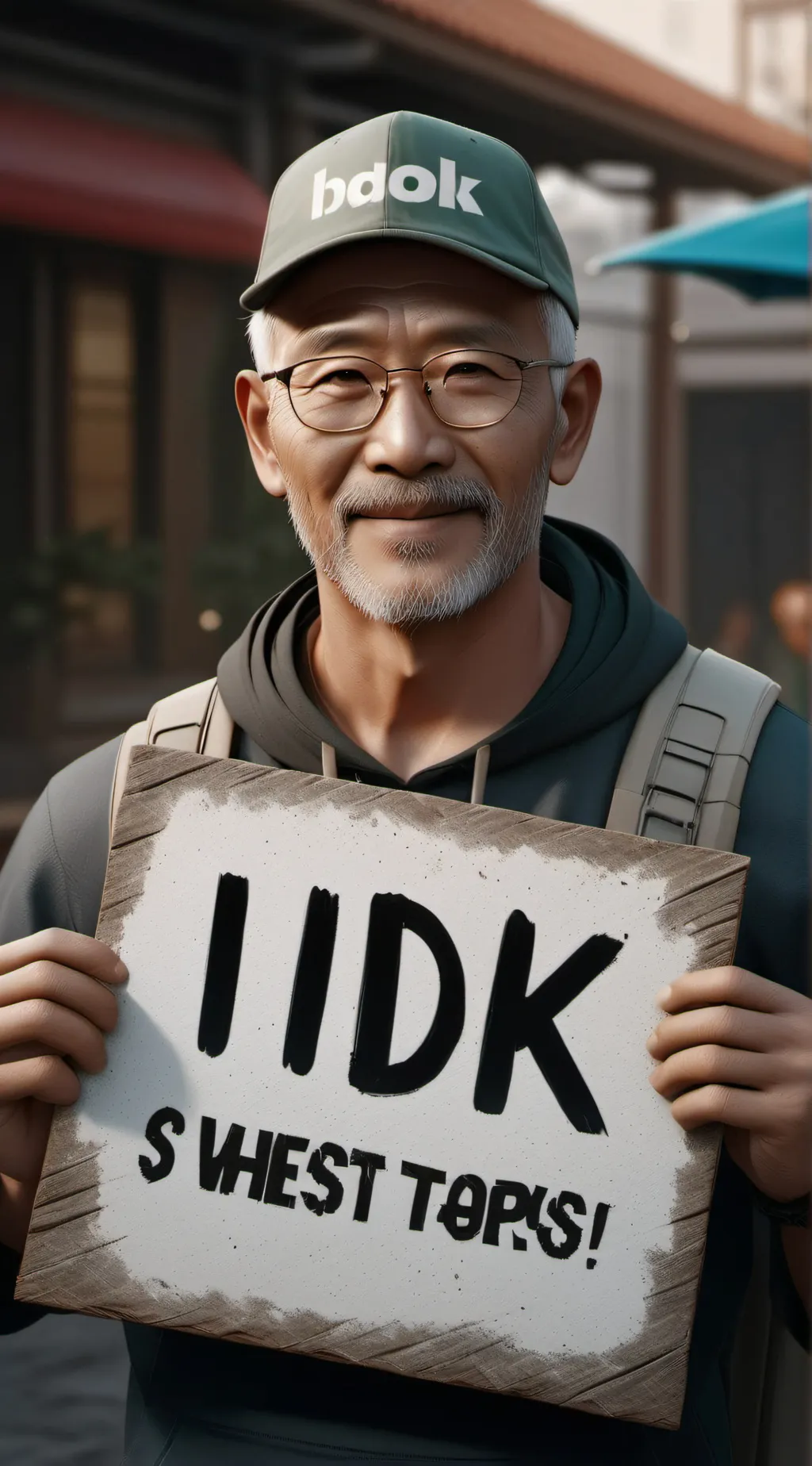 ai character: im bored background