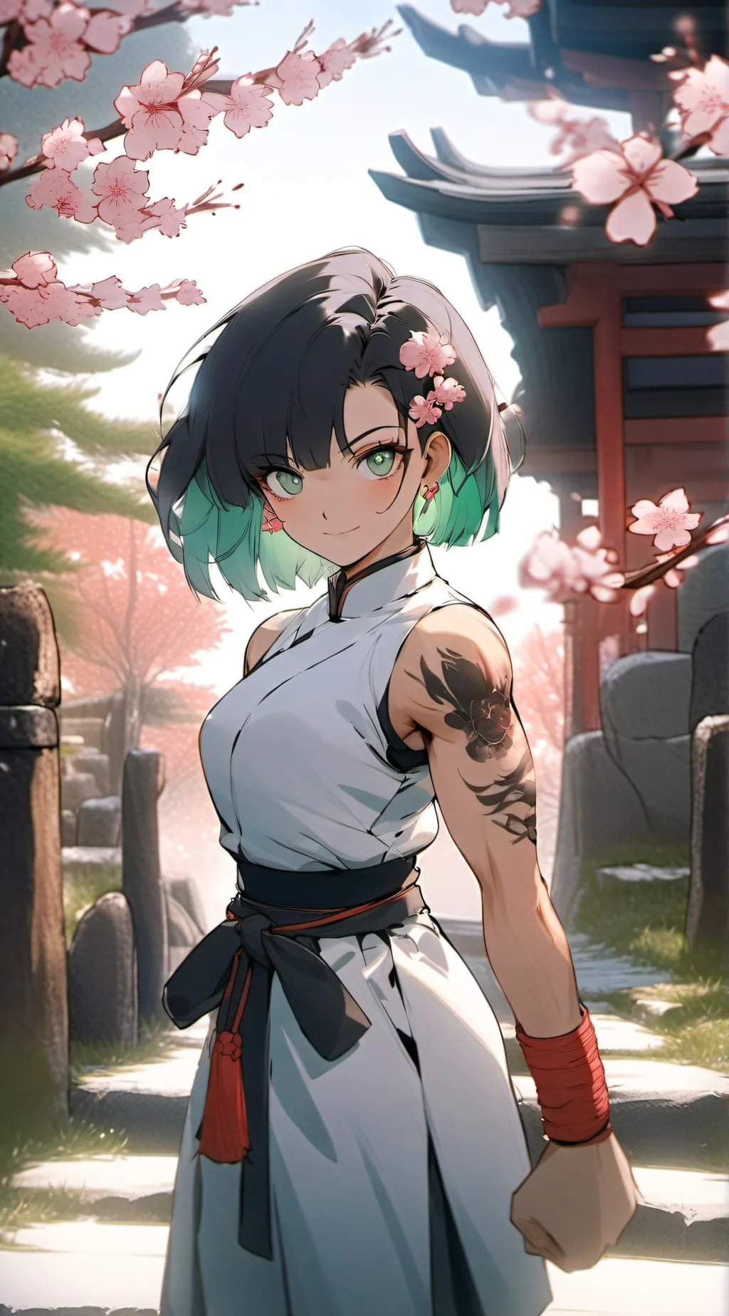 ai character: Nina Jamieson background