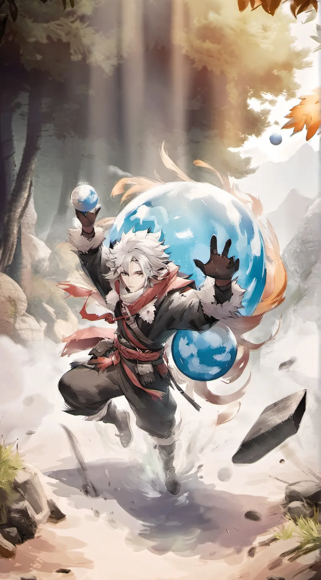 ai character: MOSS osc background