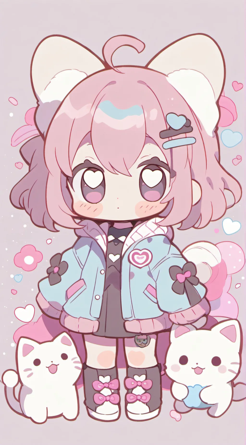 ai character: Sakura  background