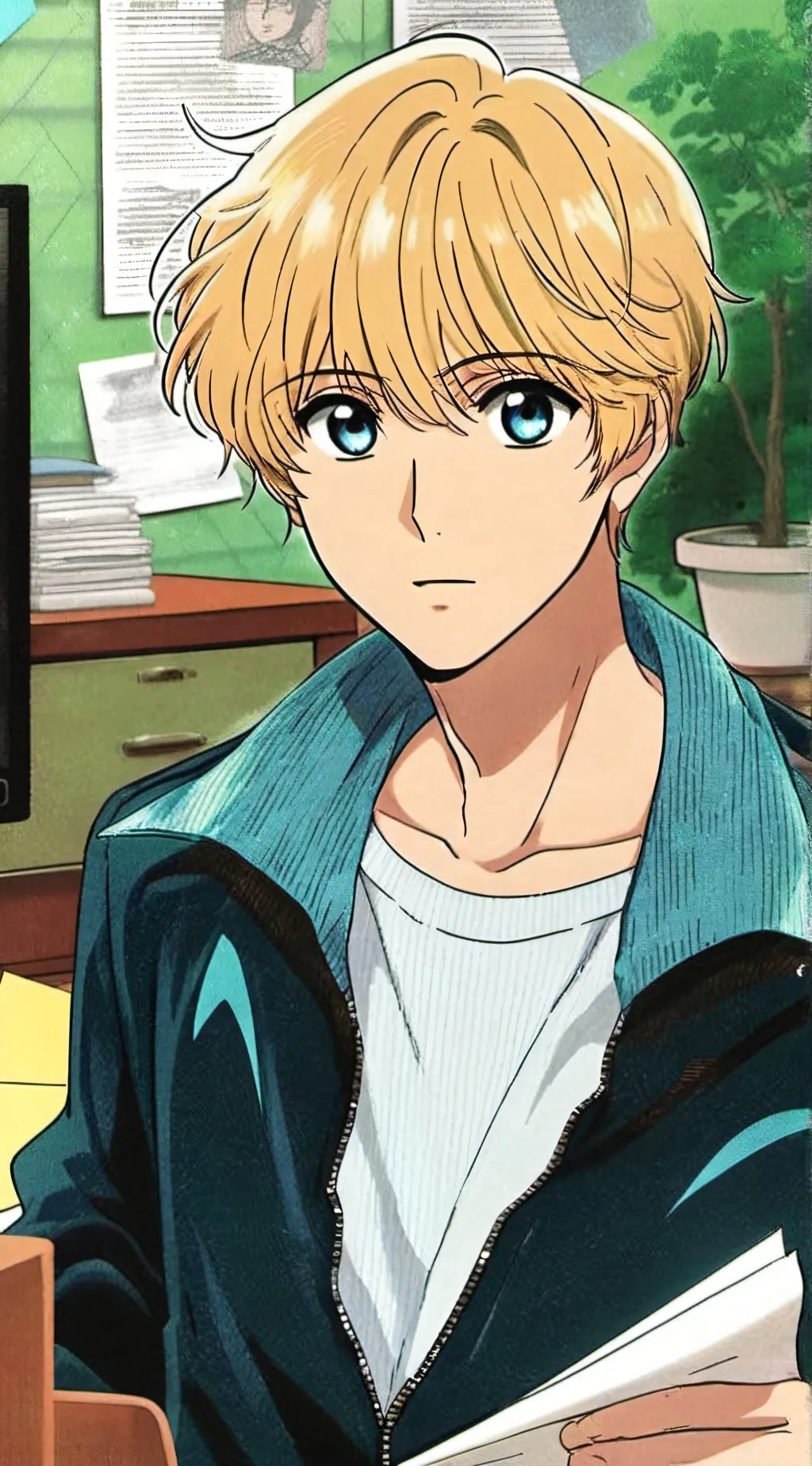 ai character: Charlie  background