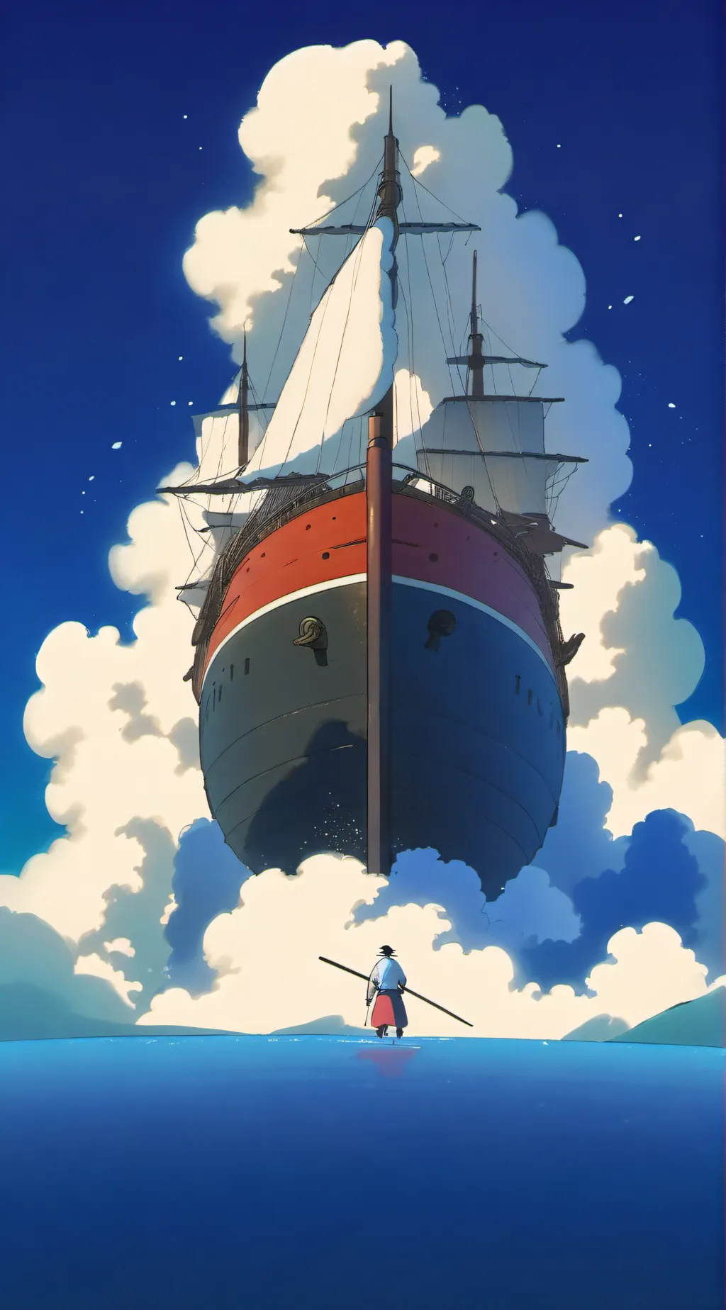 ai character: Md background