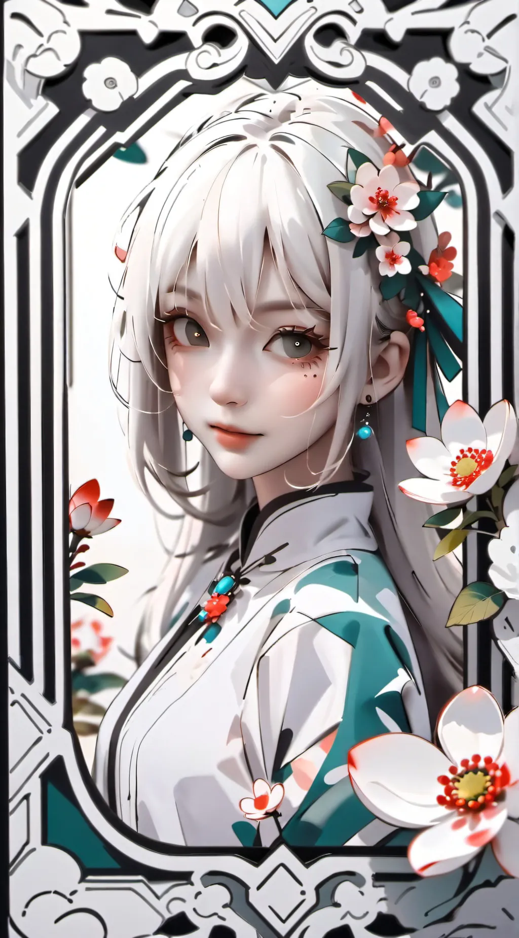 ai character: Ashley background