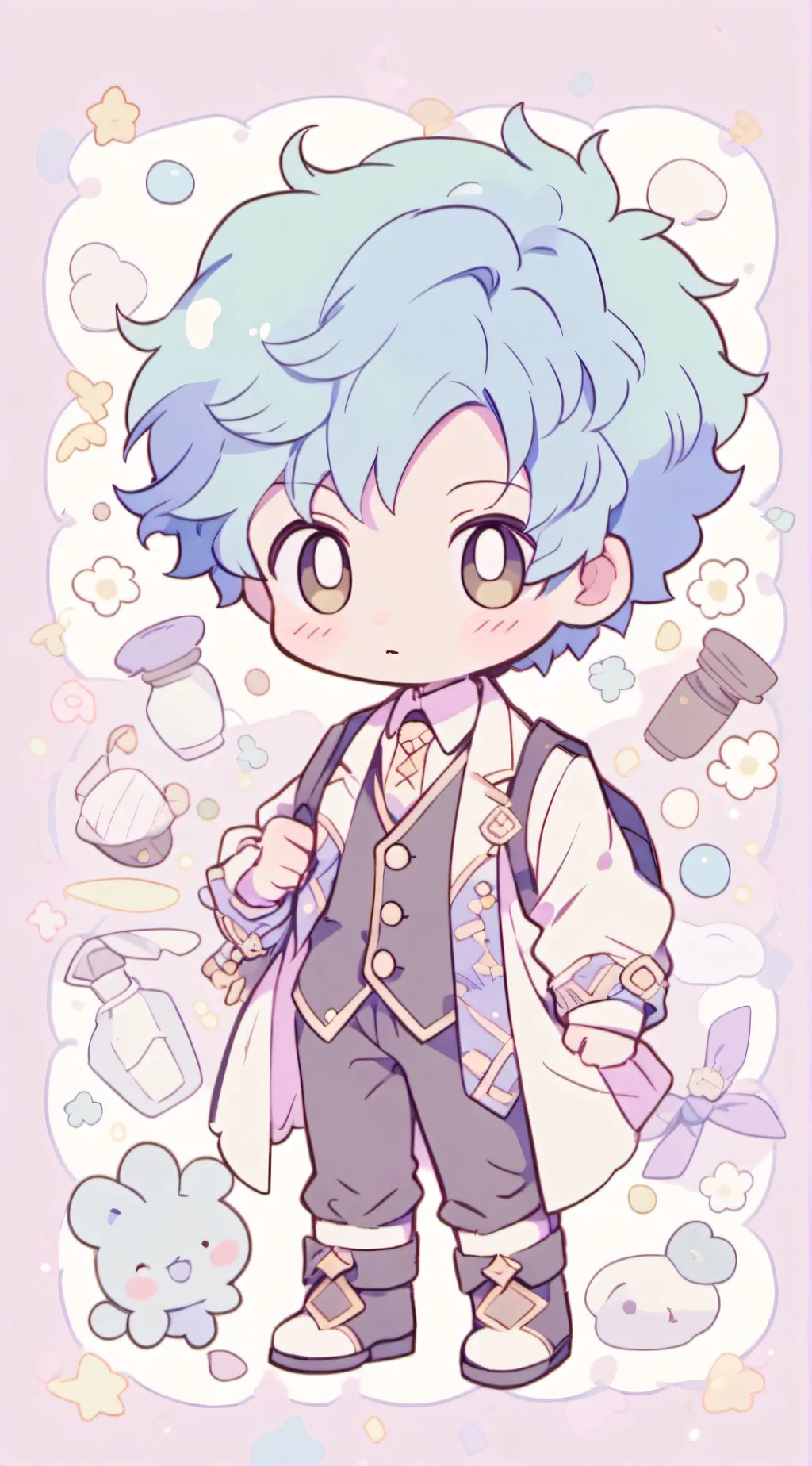 ai character: Nick ￼ background