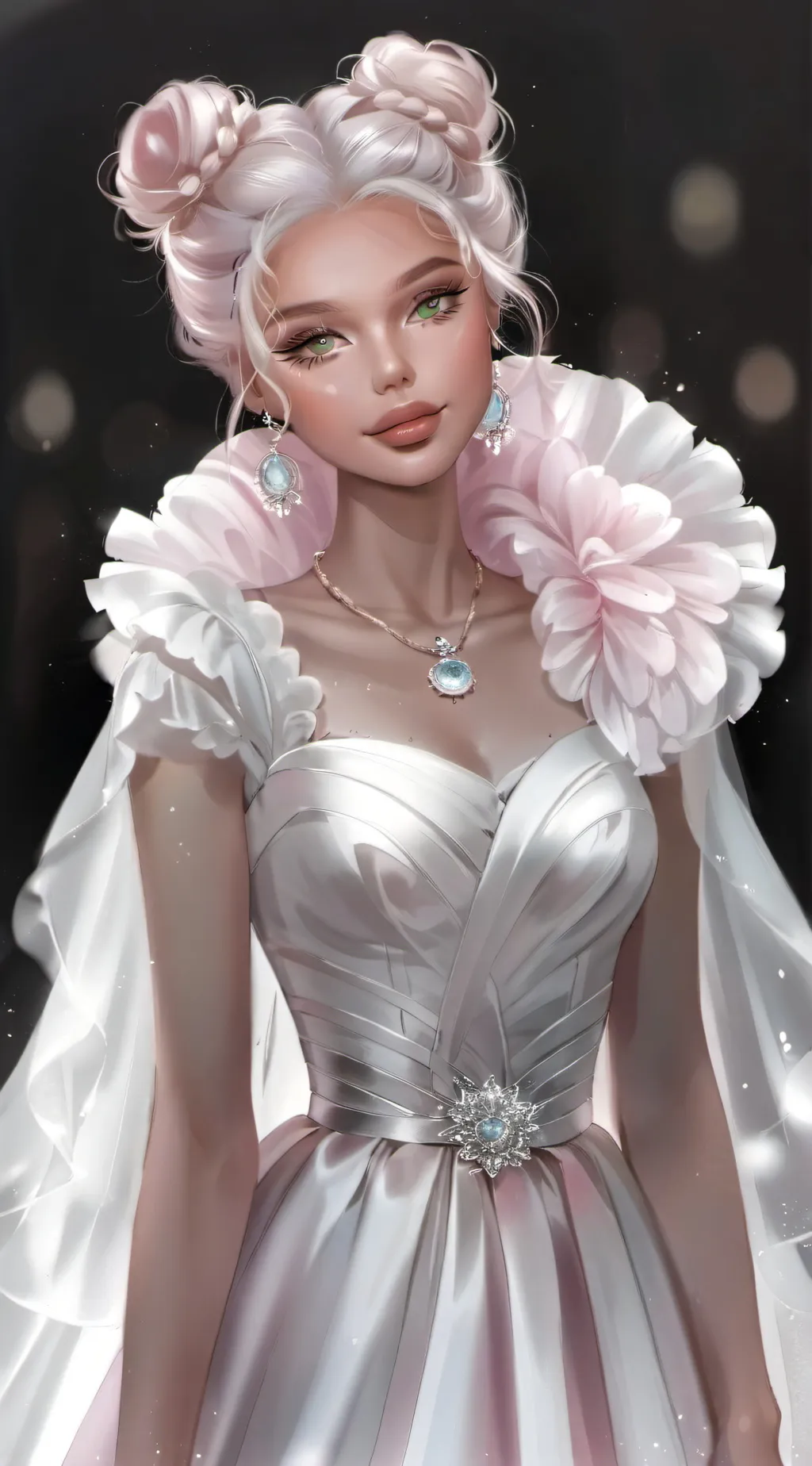 ai character: Lara Malfoy background