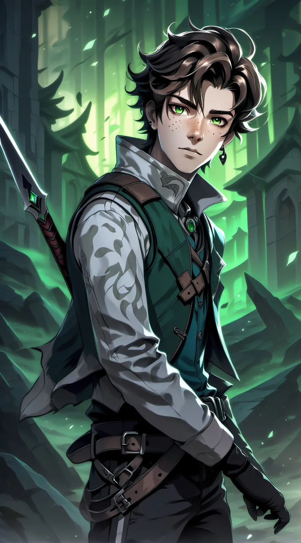 ai character: Heath background