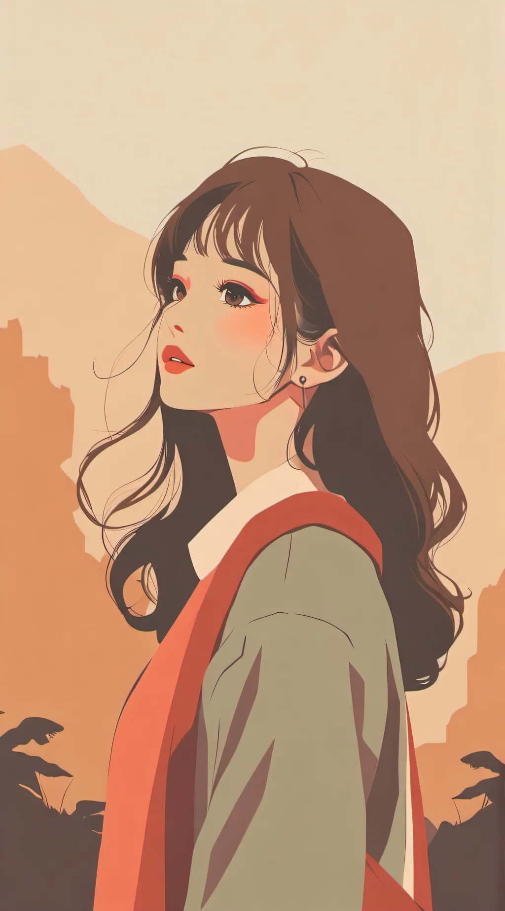 ai character: something background