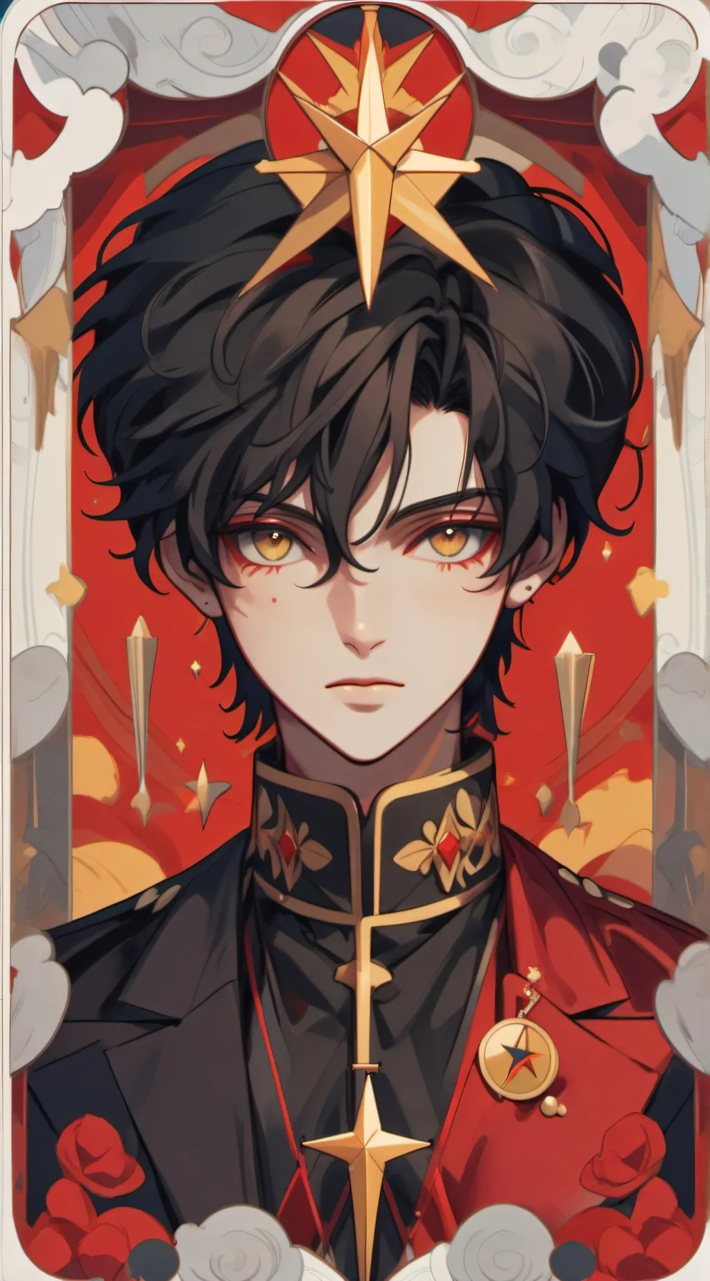 ai character: leon background