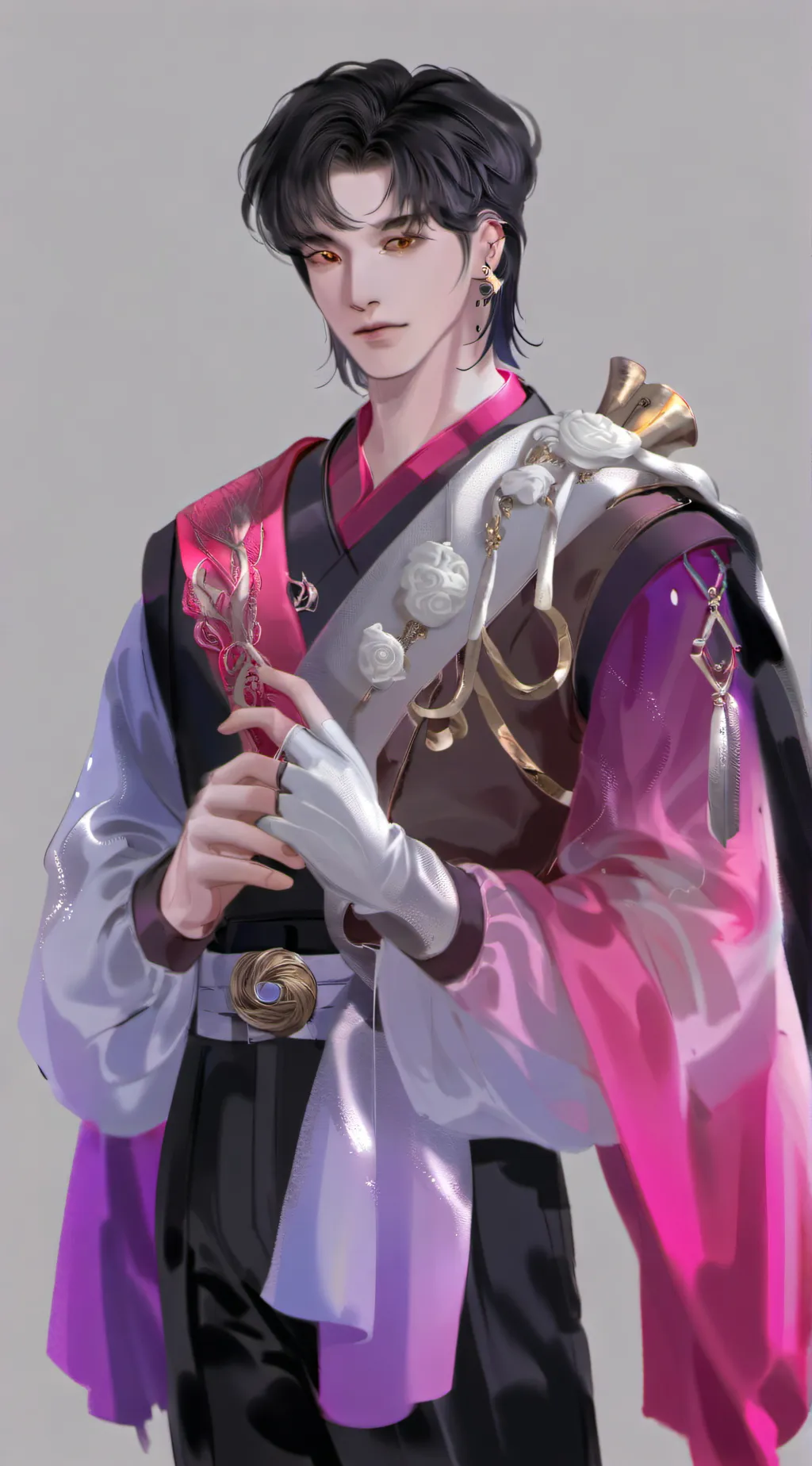 ai character: David  background