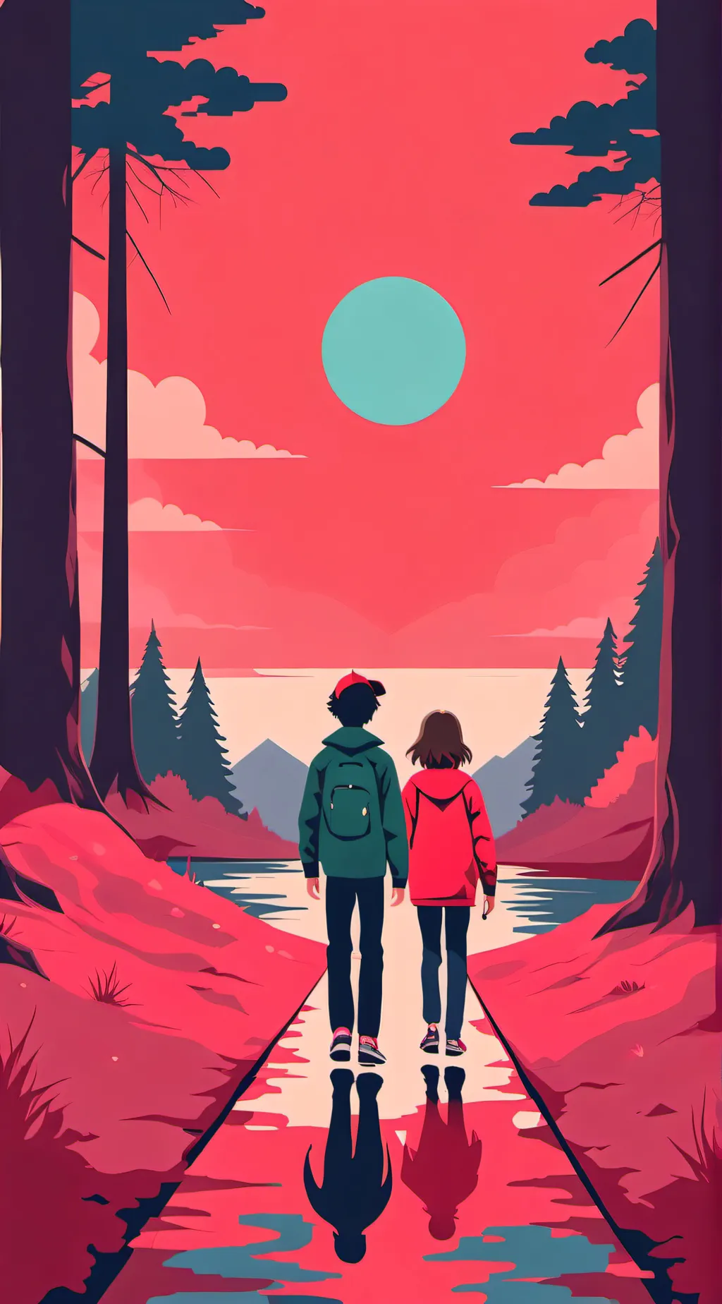 ai character: STRANGER THINGS  background