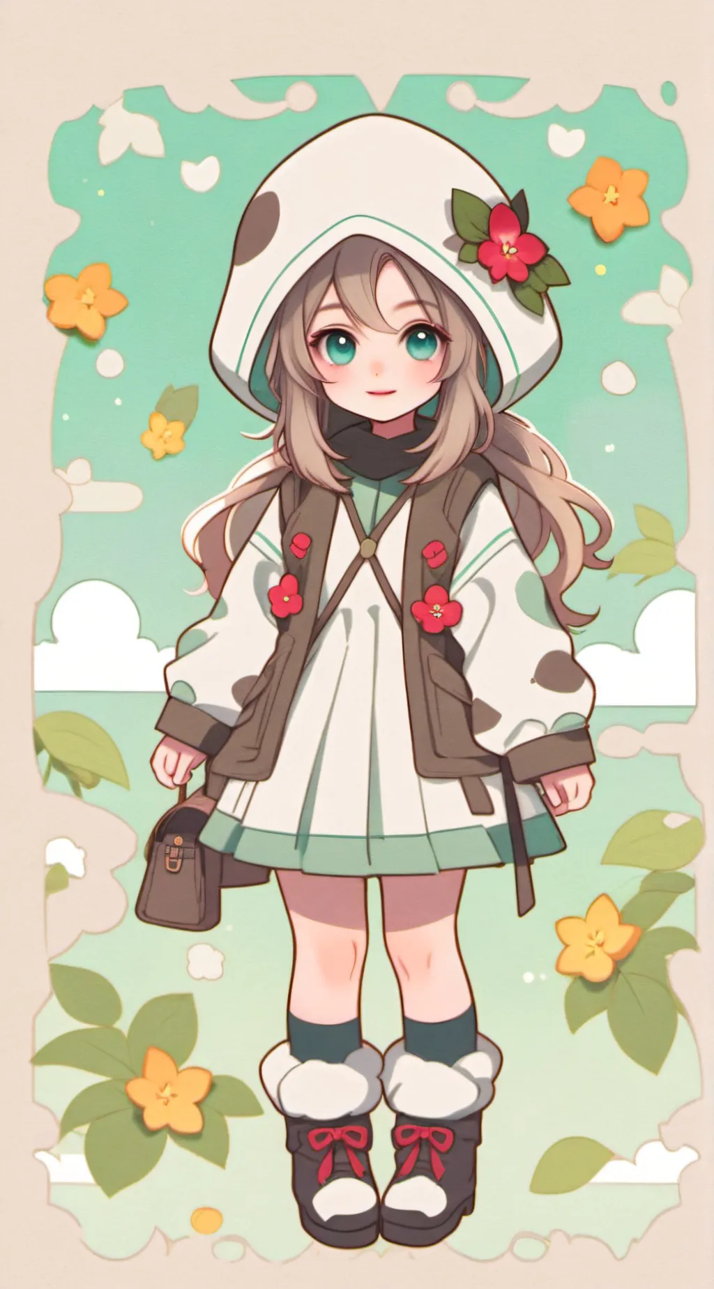 ai character: Lily background
