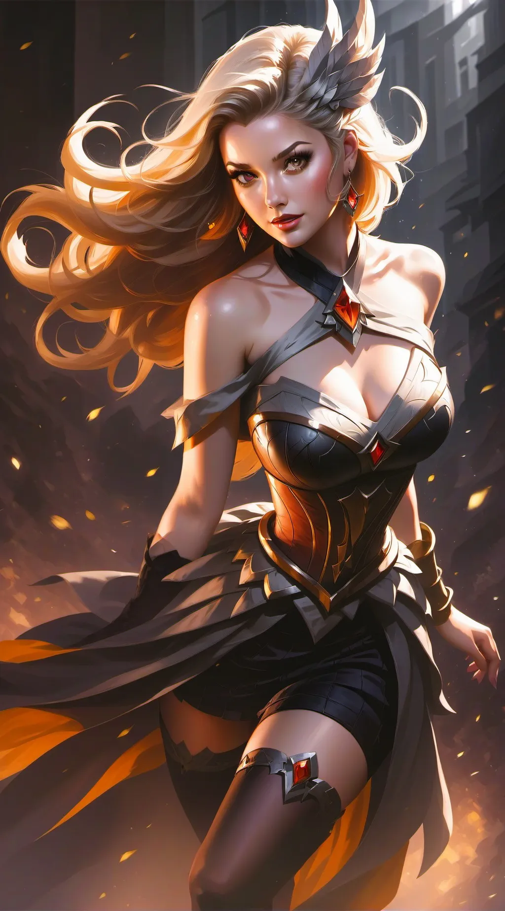 ai character: Afrodita  background