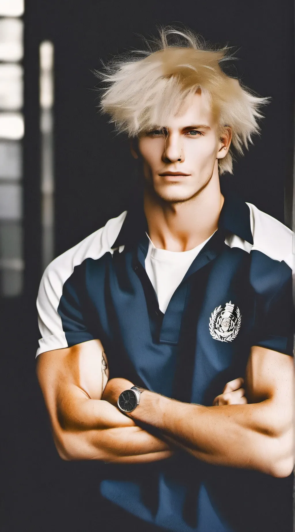 ai character: GYMMM GARY background