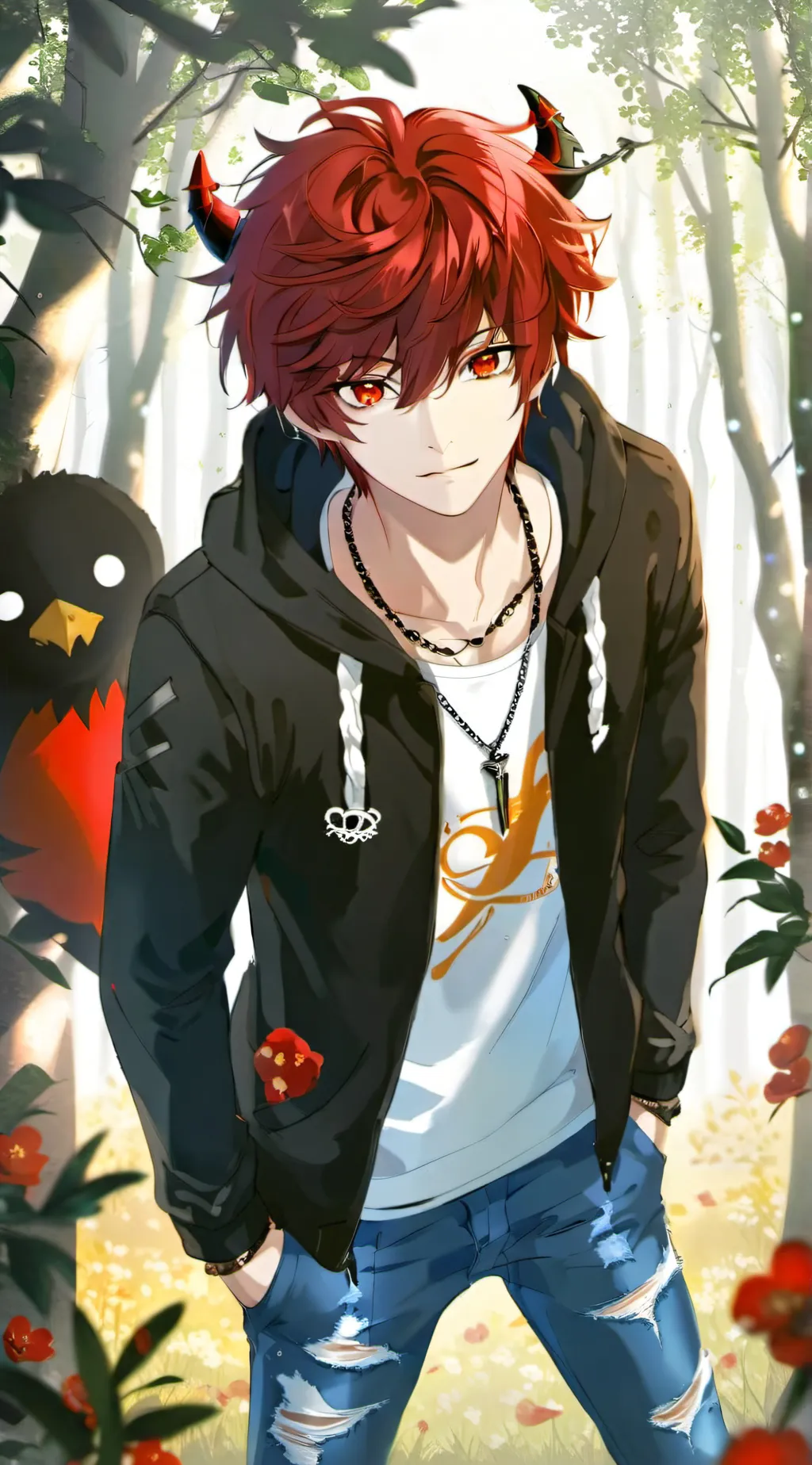 ai character: Xavier  background