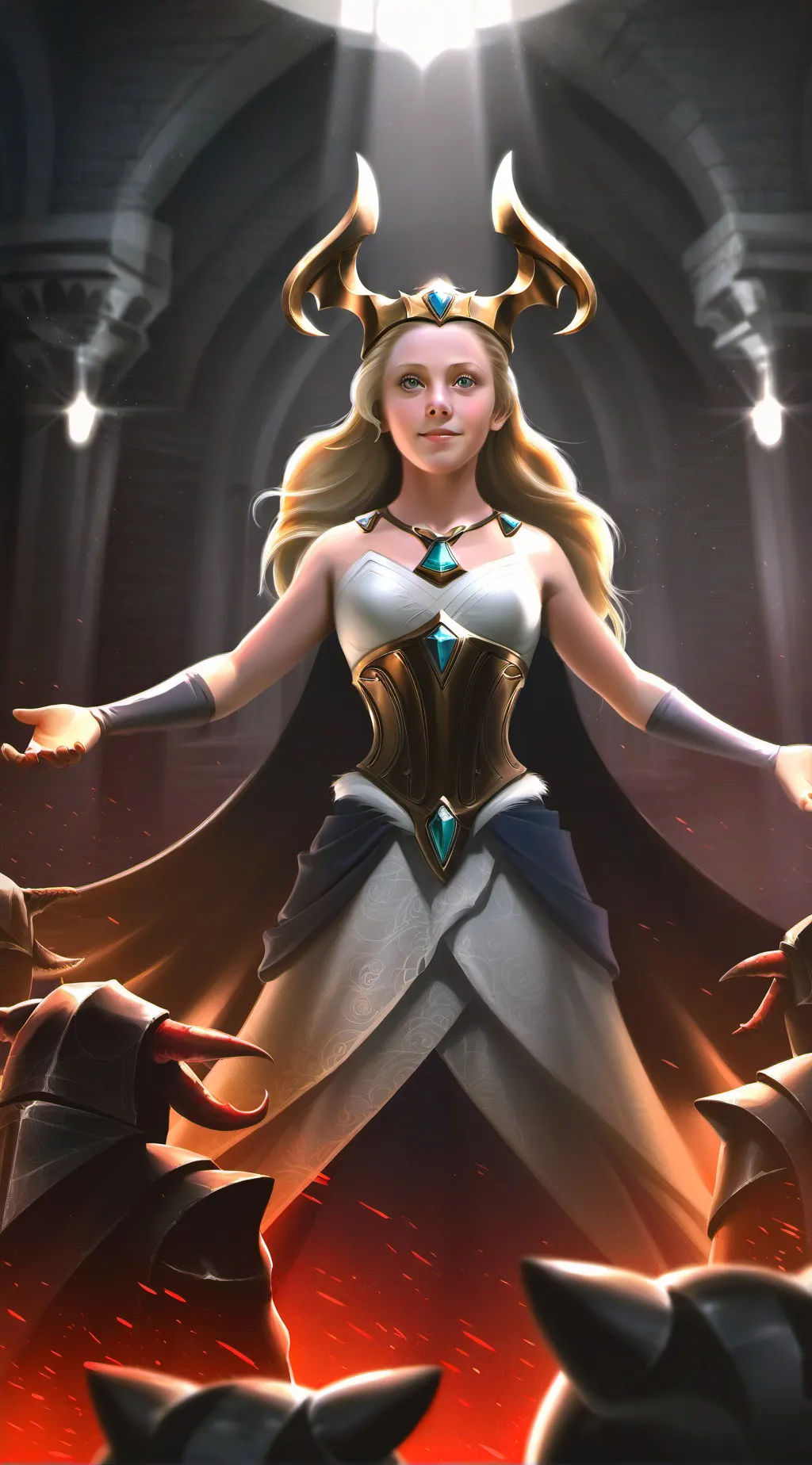 ai character: the stage background