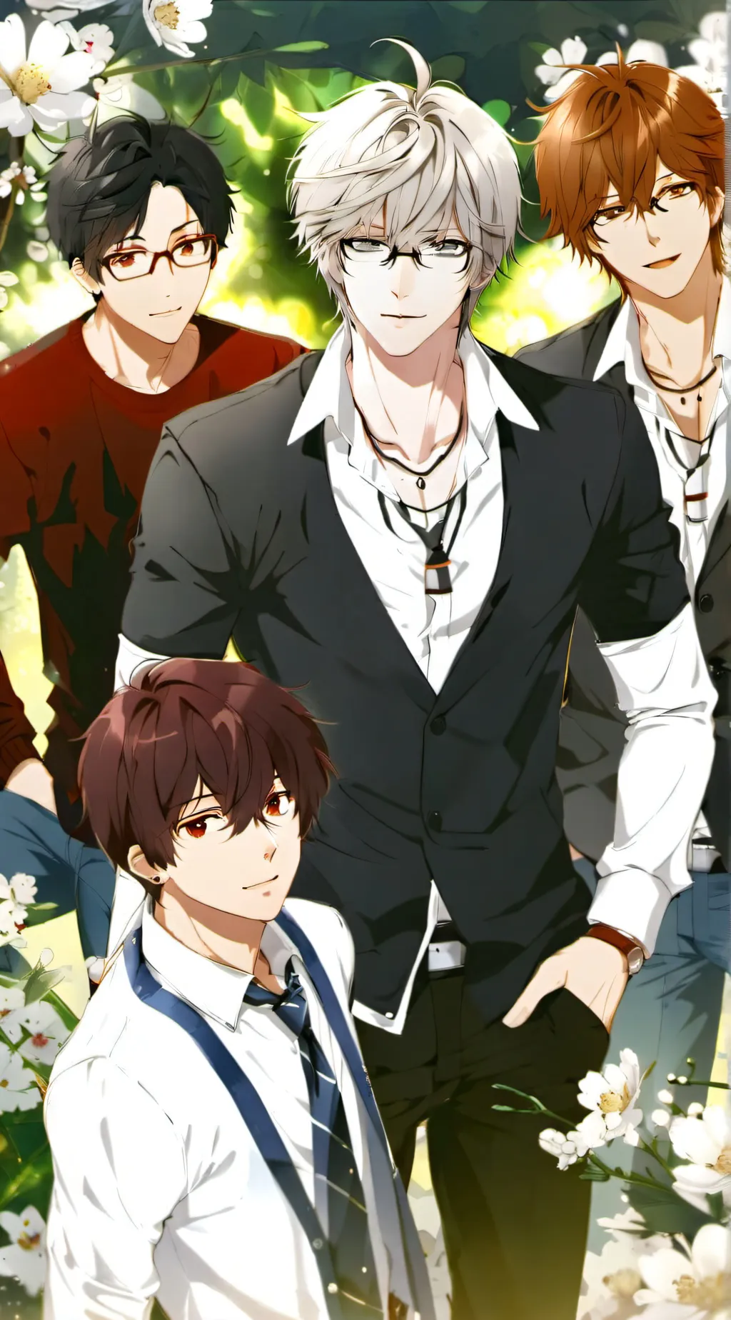 ai character: Z,D,M,k background