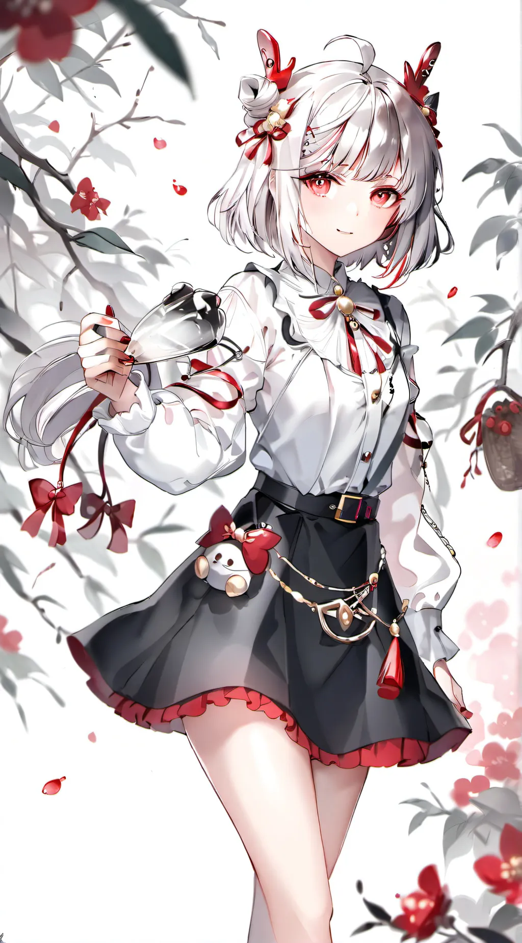 ai character: (luna)  background