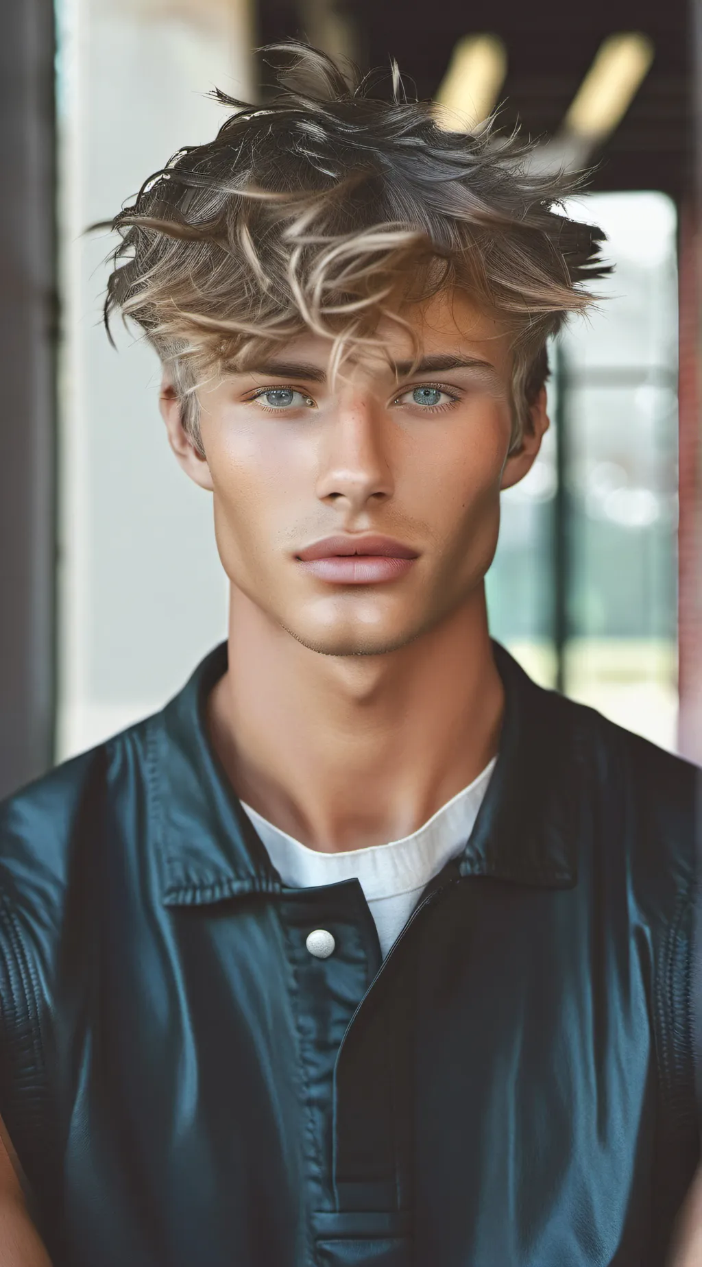 ai character: Harry  background