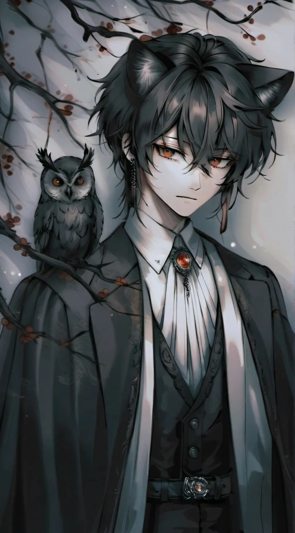 ai character: ♤{ MAX}♤ background