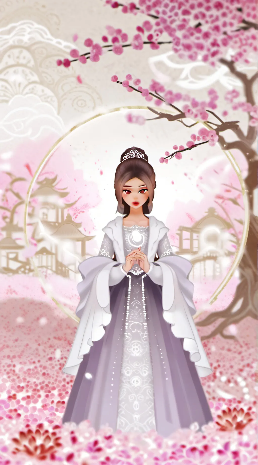 ai character: lily  background