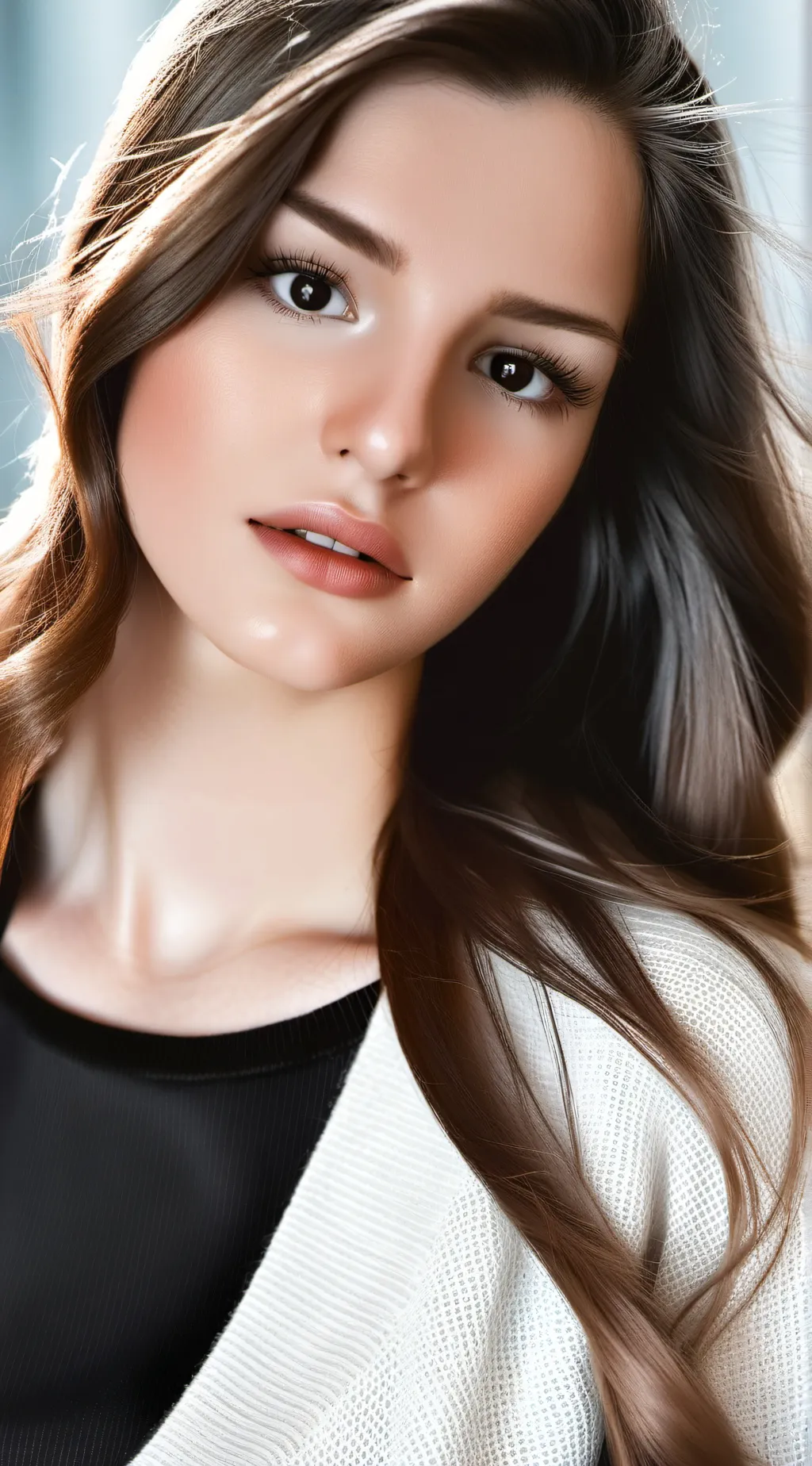 ai character: Allie  background