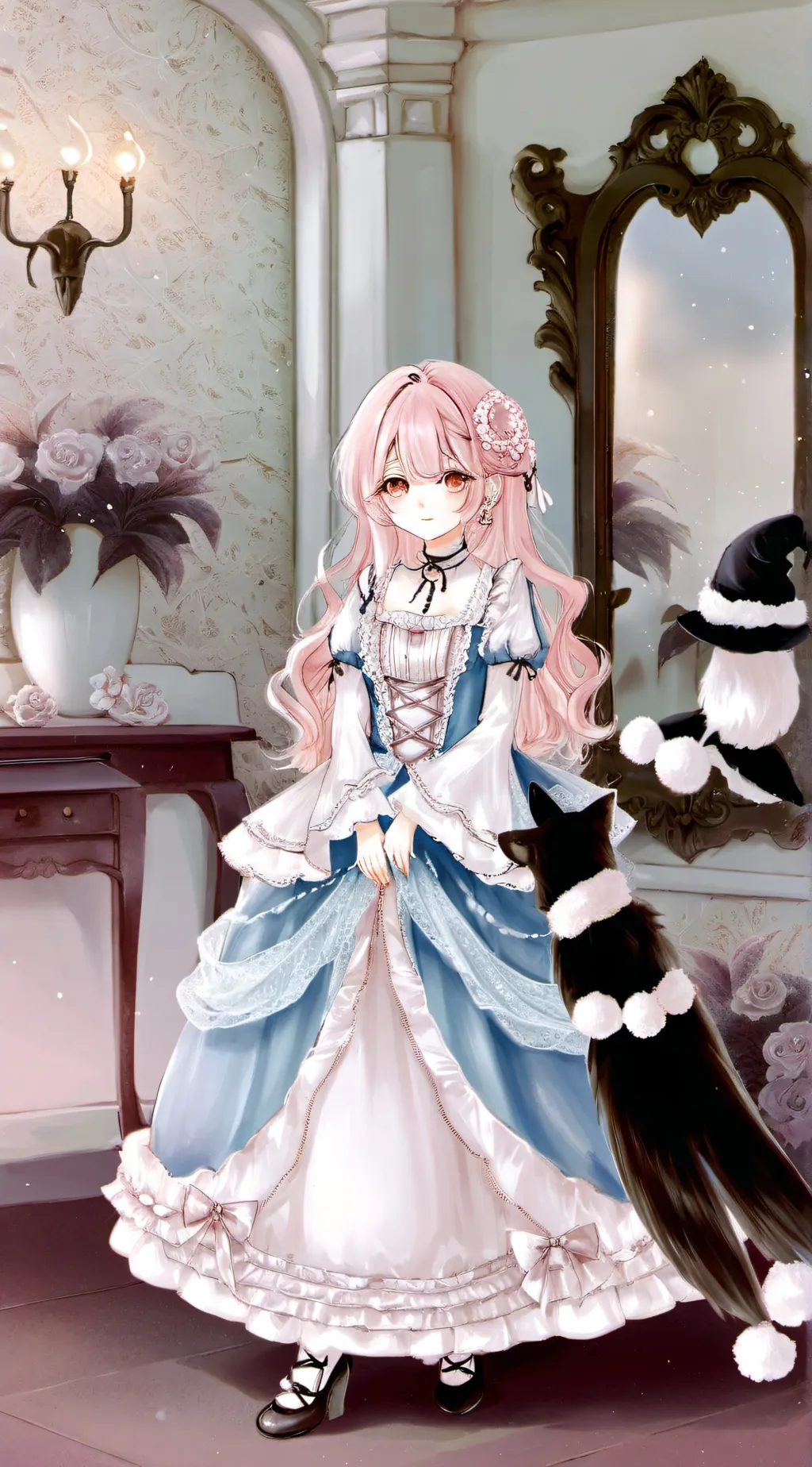 ai character: tu novia Katia  background
