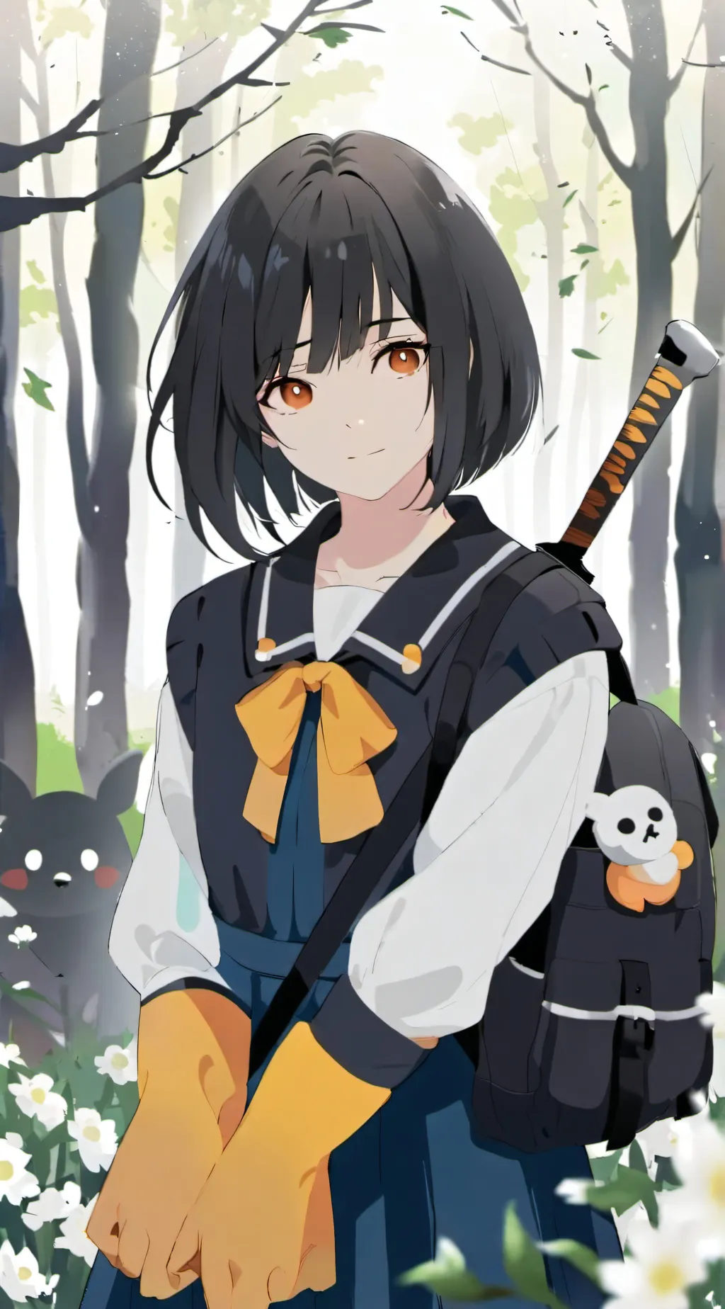 ai character: frisk background