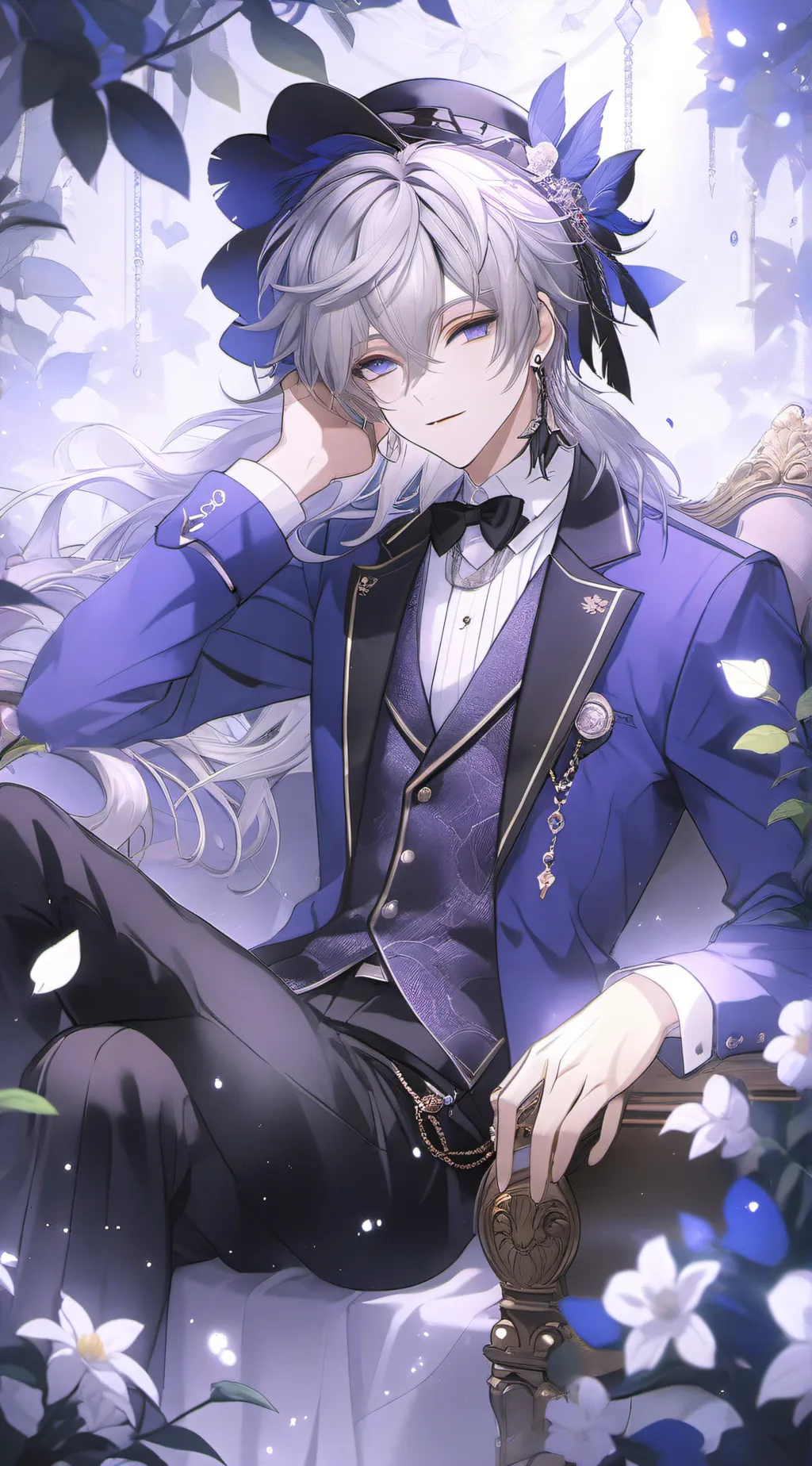 ai character: Page background